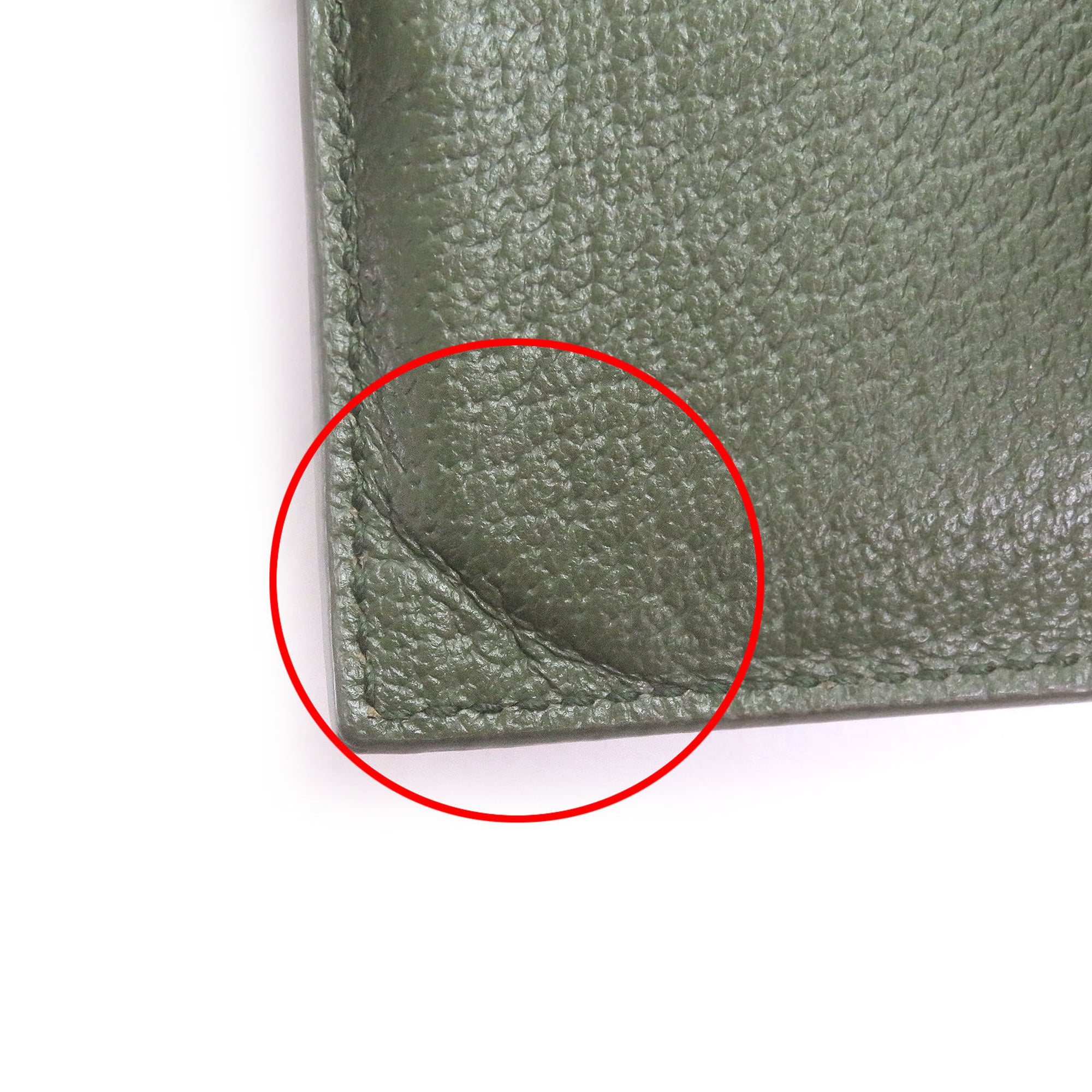 Gucci Gray Khaki Gg Canvas Leather Wallet (Bi-Fold) (Pre-Owned)