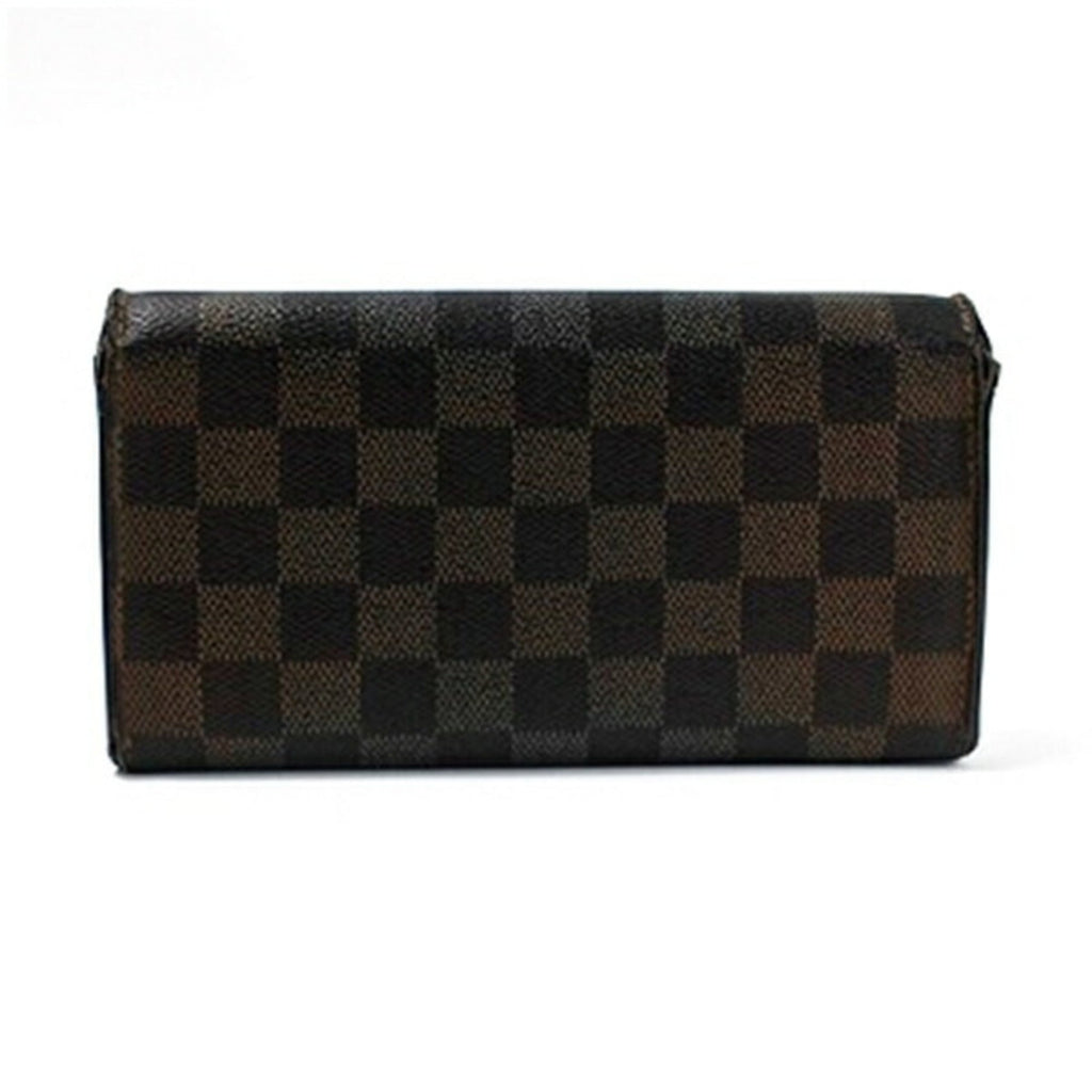 Louis Vuitton Brown Damier Canvas Long Wallet