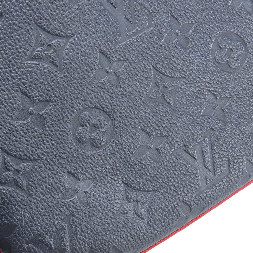 Louis Vuitton Marine Rouge Monogram Empreinte Pochette Shoulder Bag