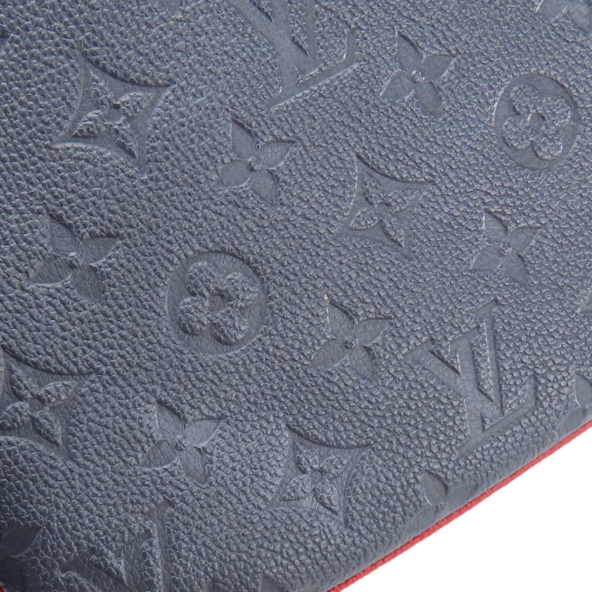 Louis Vuitton Marine Rouge Monogram Empreinte Pochette Shoulder Bag