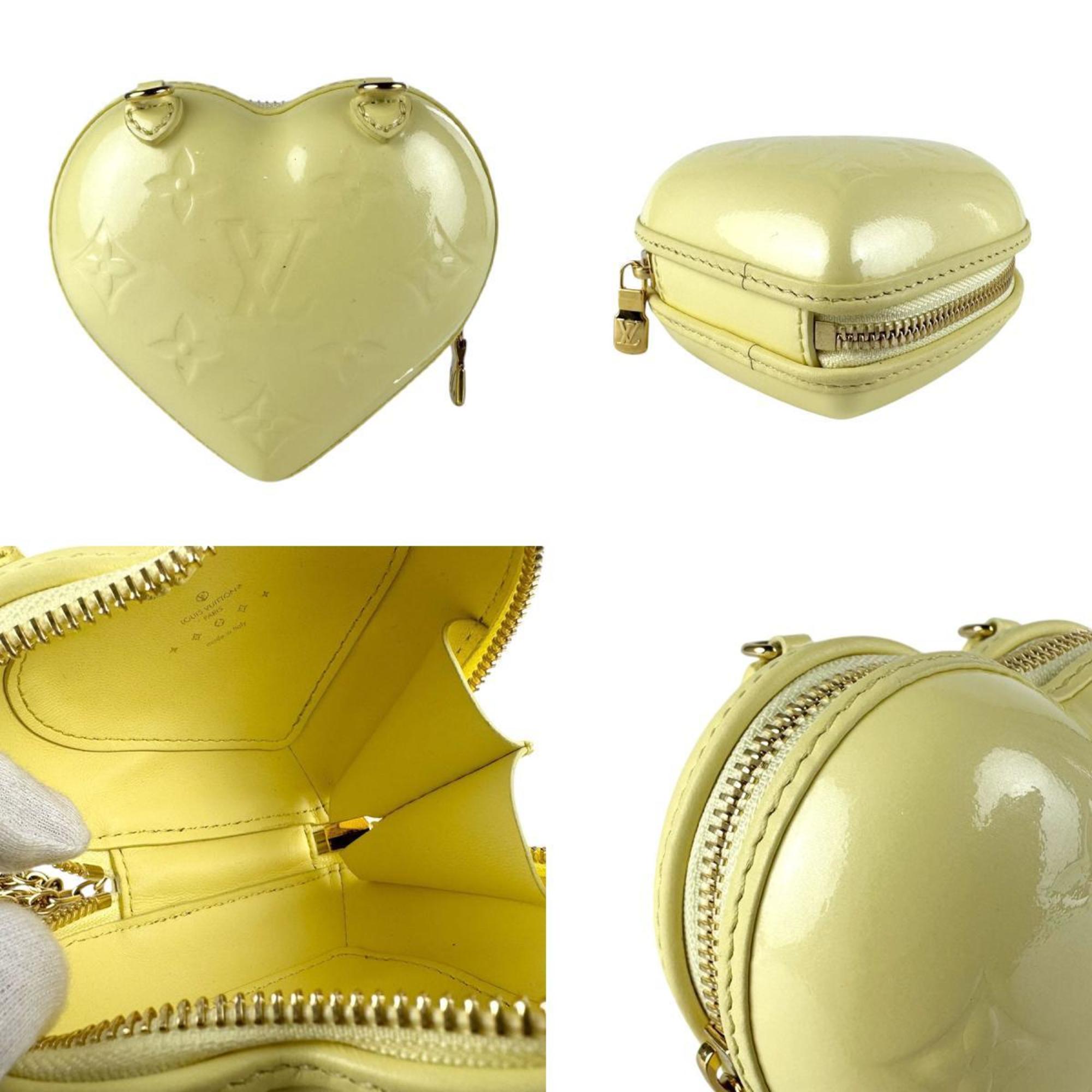 Louis Vuitton Monogram Vernis Yellow Monogram Vernis Shoulder Bag