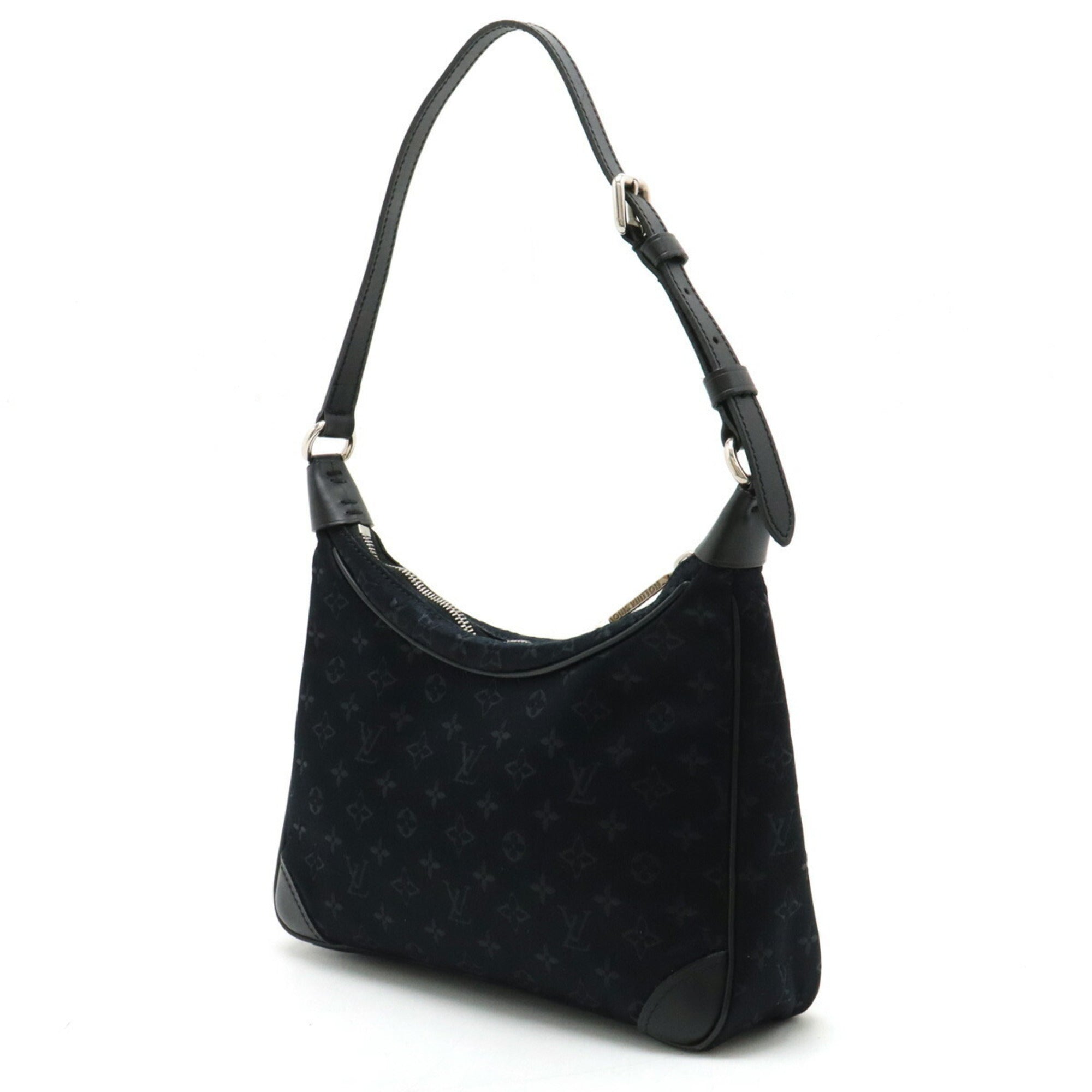 Louis Vuitton Black Monogram Noir Monogram Satin Handbag Pouch