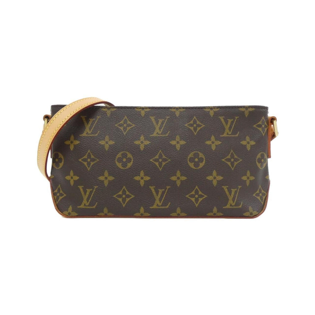 Louis Vuitton Marron Coated Canvas Shoulder Bag