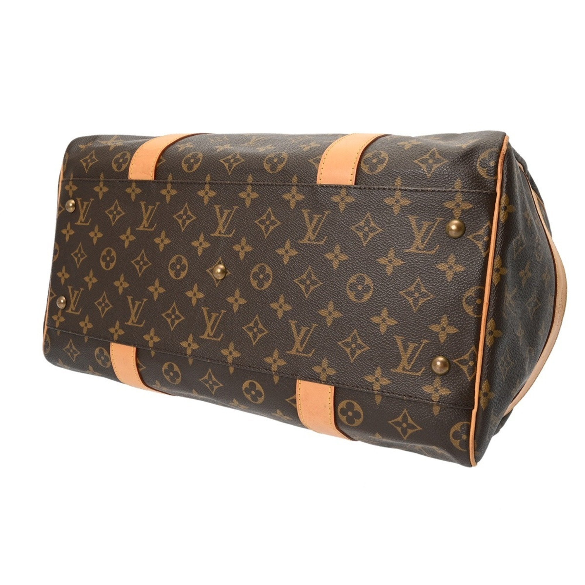 Louis Vuitton Brown Monogram Canvas Boston Bag
