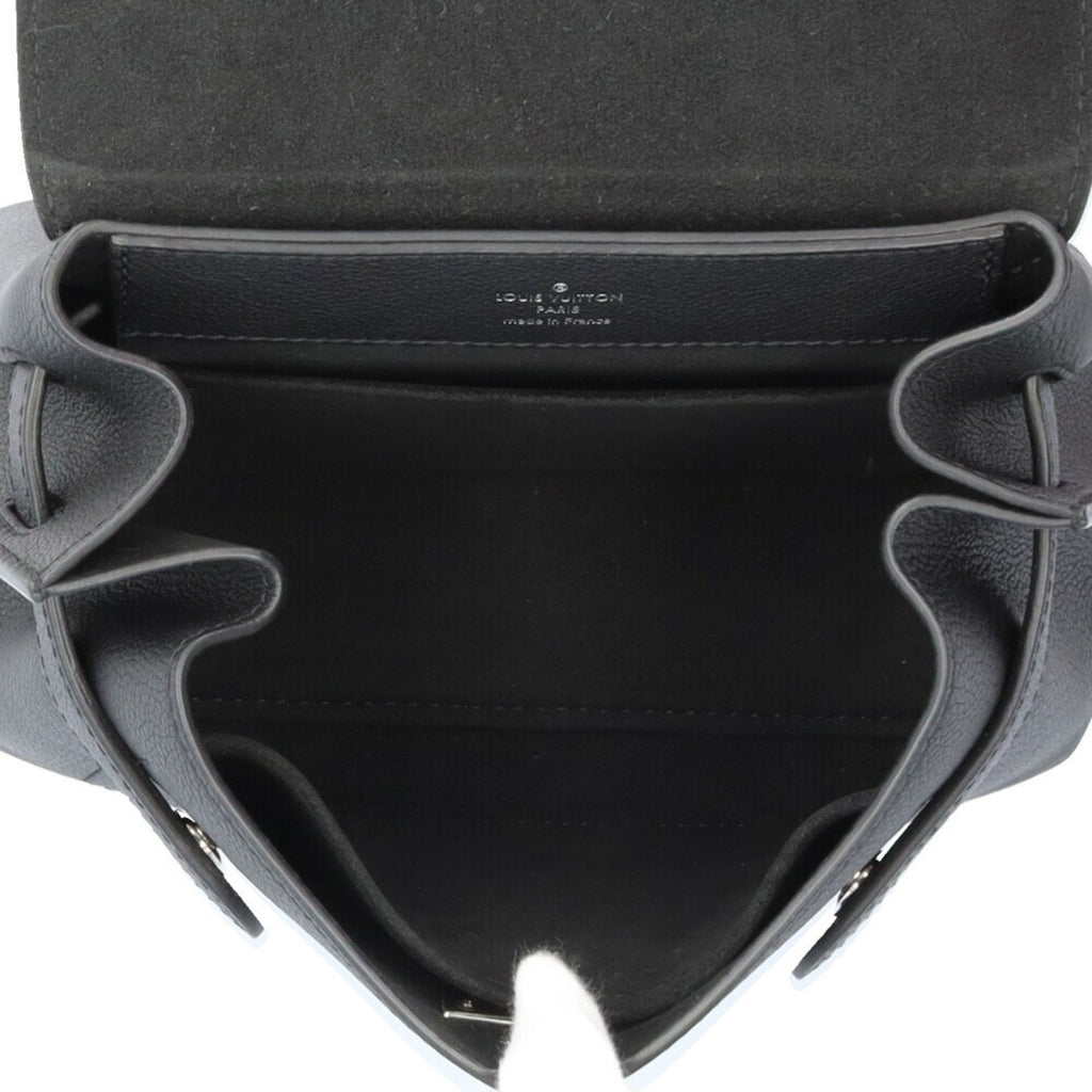 Louis Vuitton Black Noir Leather Shoulder Bag