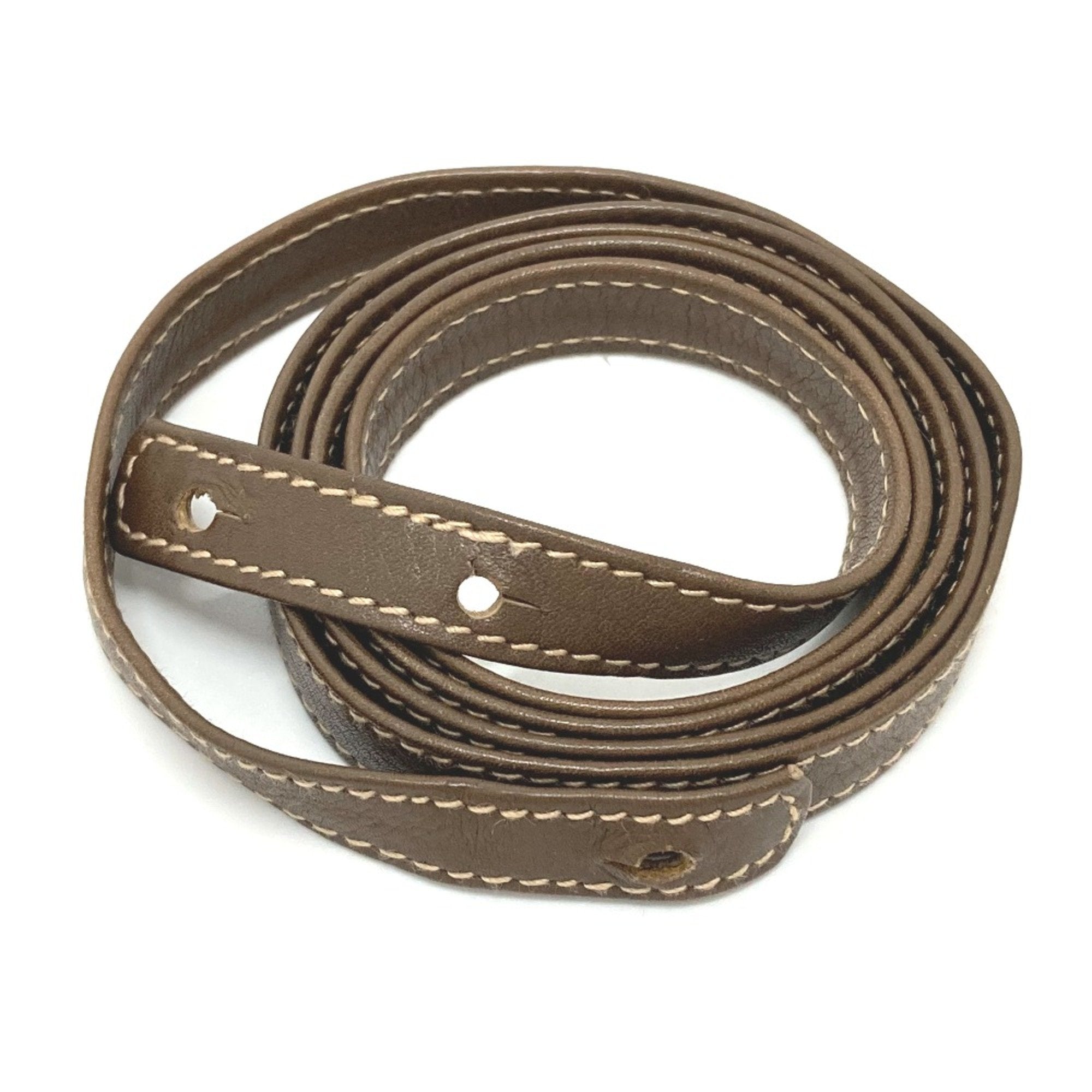 Celine Brown Leather Shoulder Bag