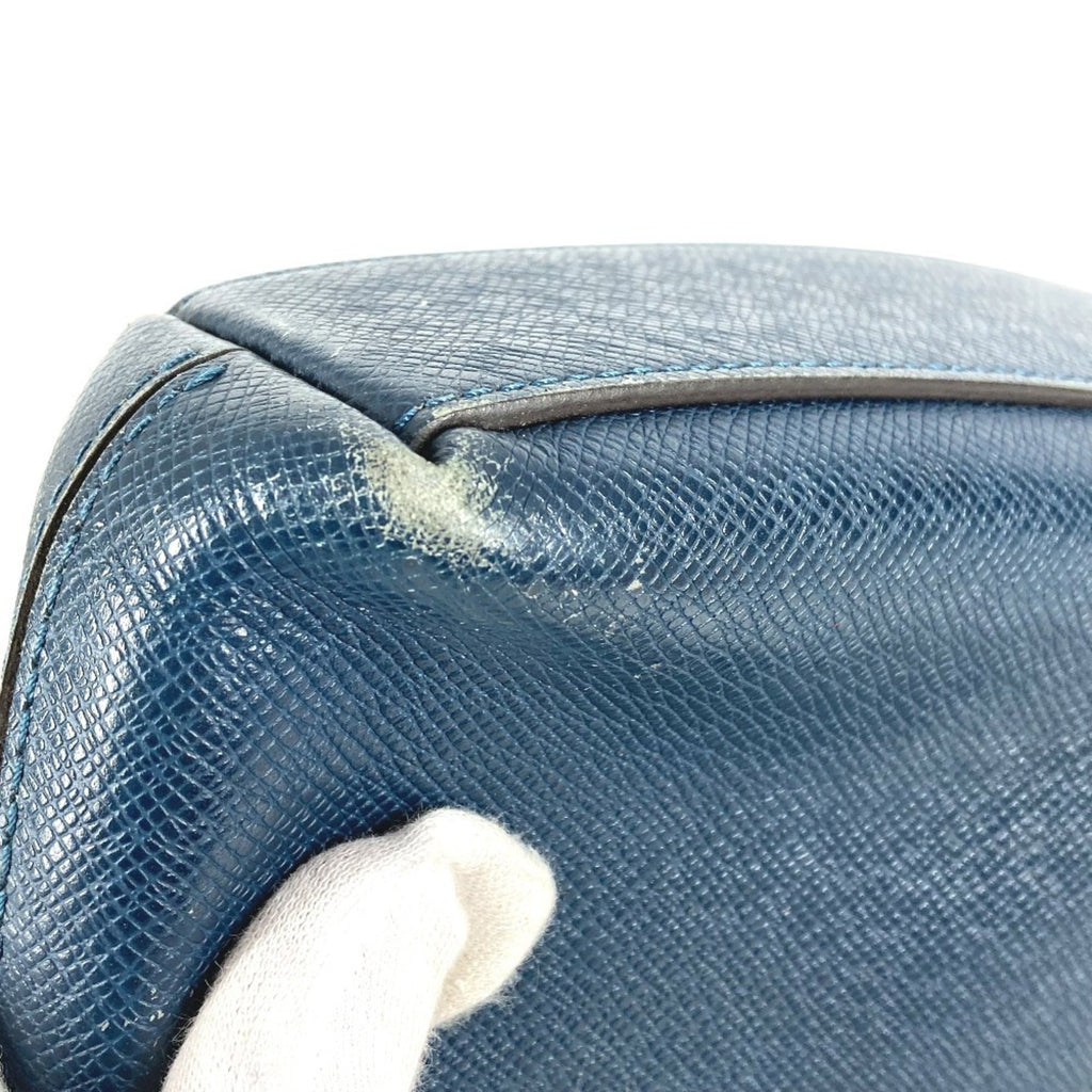 Louis Vuitton Navy Taiga Leather Leather Messenger Bag Shoulder Bag