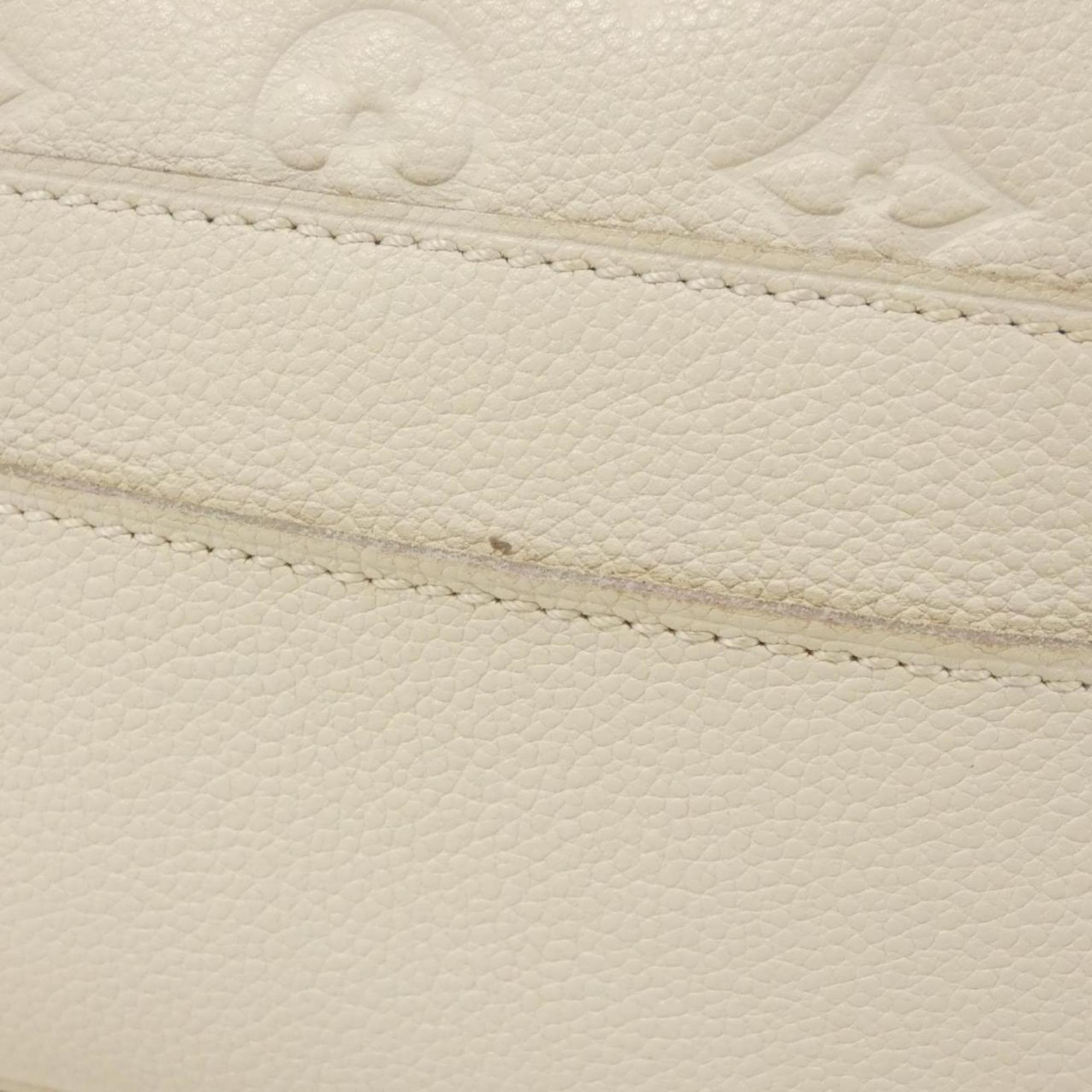 Louis Vuitton Beige Leather Handbag