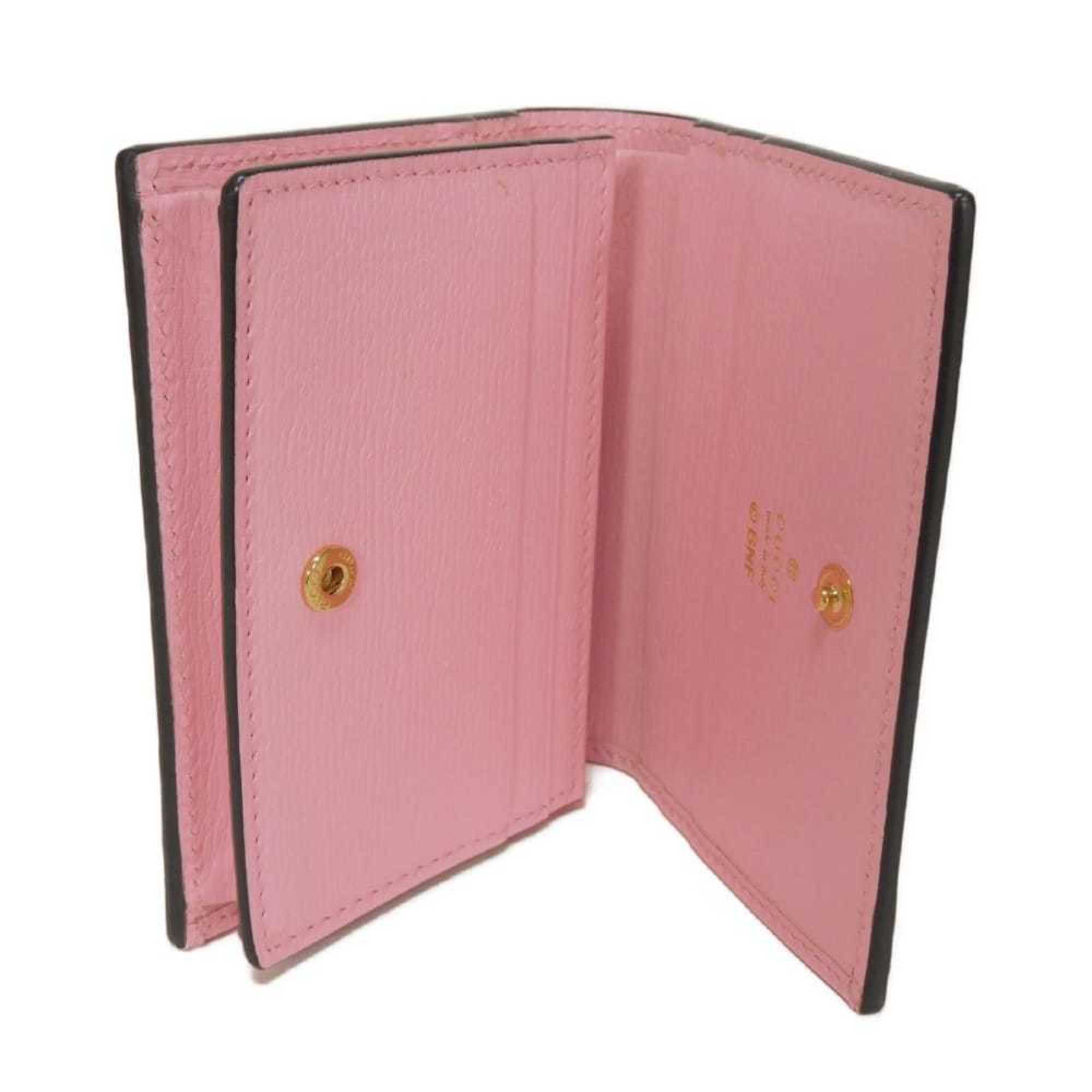 Gucci Light Pink Pink Leather Wallet (Bi-Fold) (Pre-Owned)