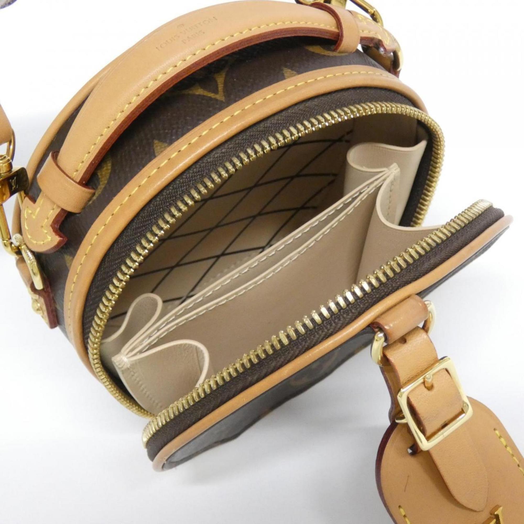 Louis Vuitton Marron Coated Canvas Shoulder Bag