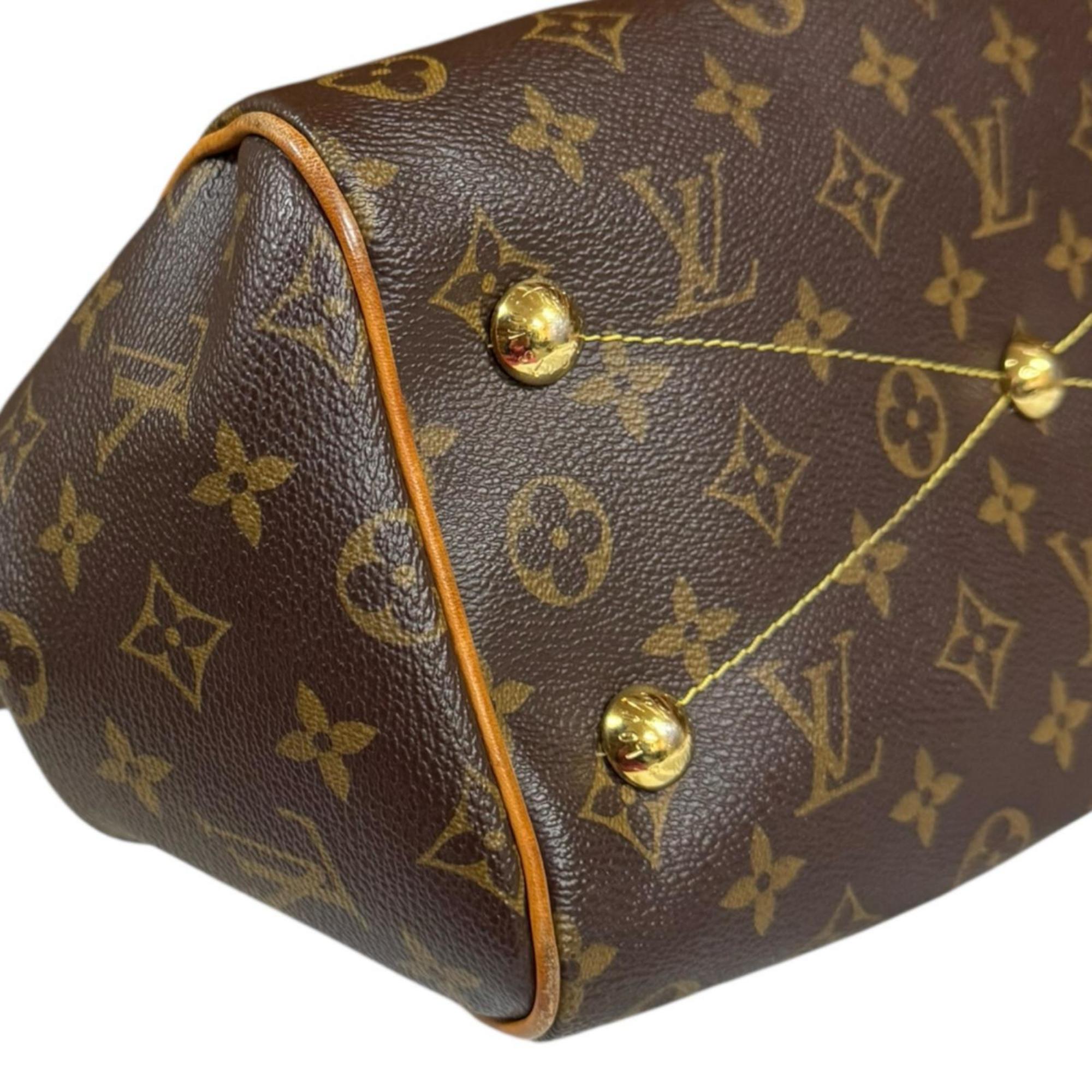 Louis Vuitton Brown Monogram Canvas Handbag
