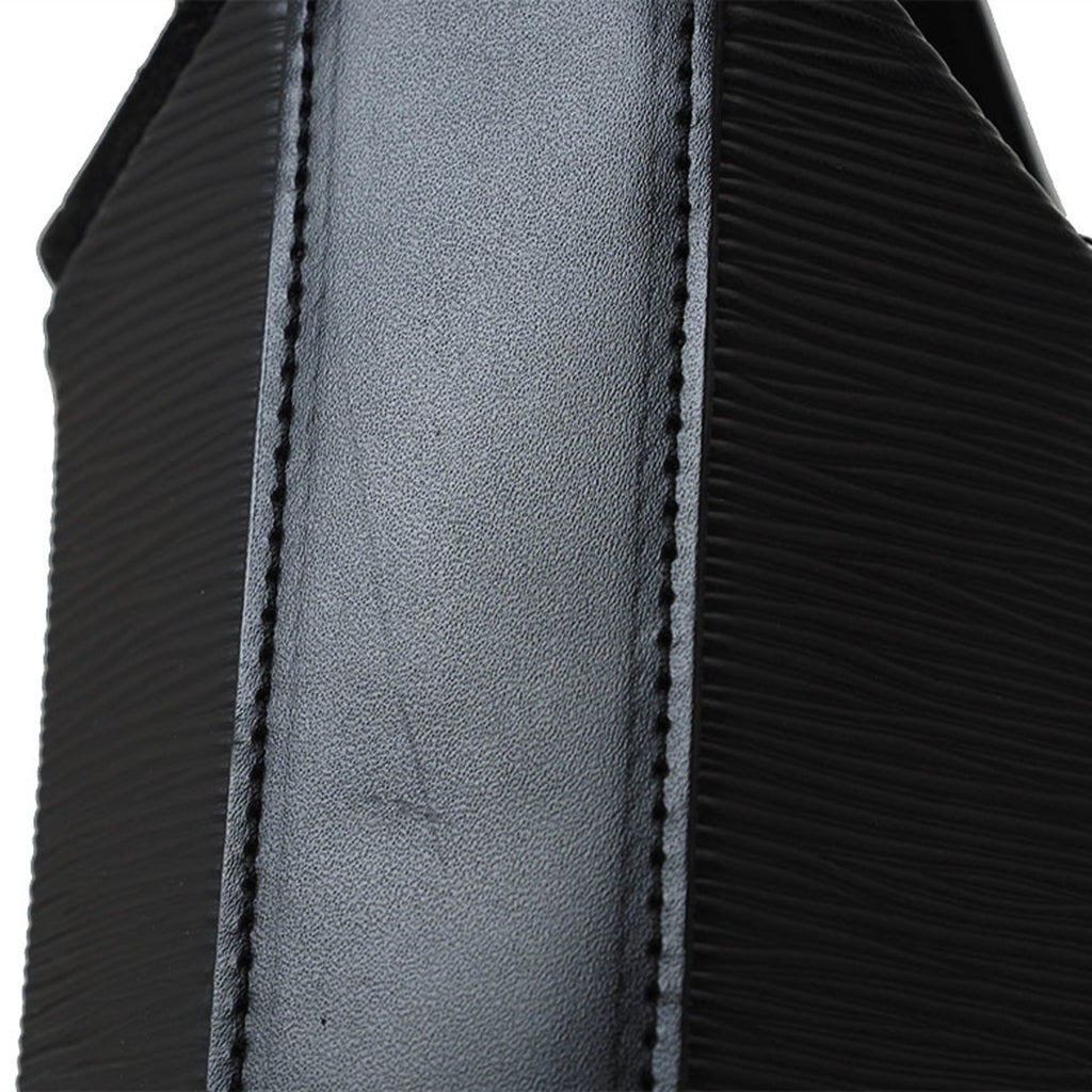 Louis Vuitton Black Epi Leather Handbag Shoulder Bag