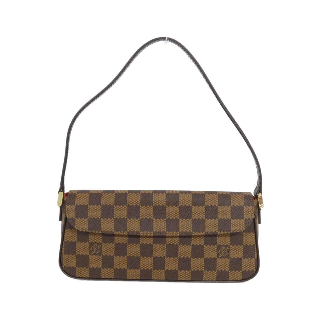 Louis Vuitton Brown Coated Canvas Shoulder Bag
