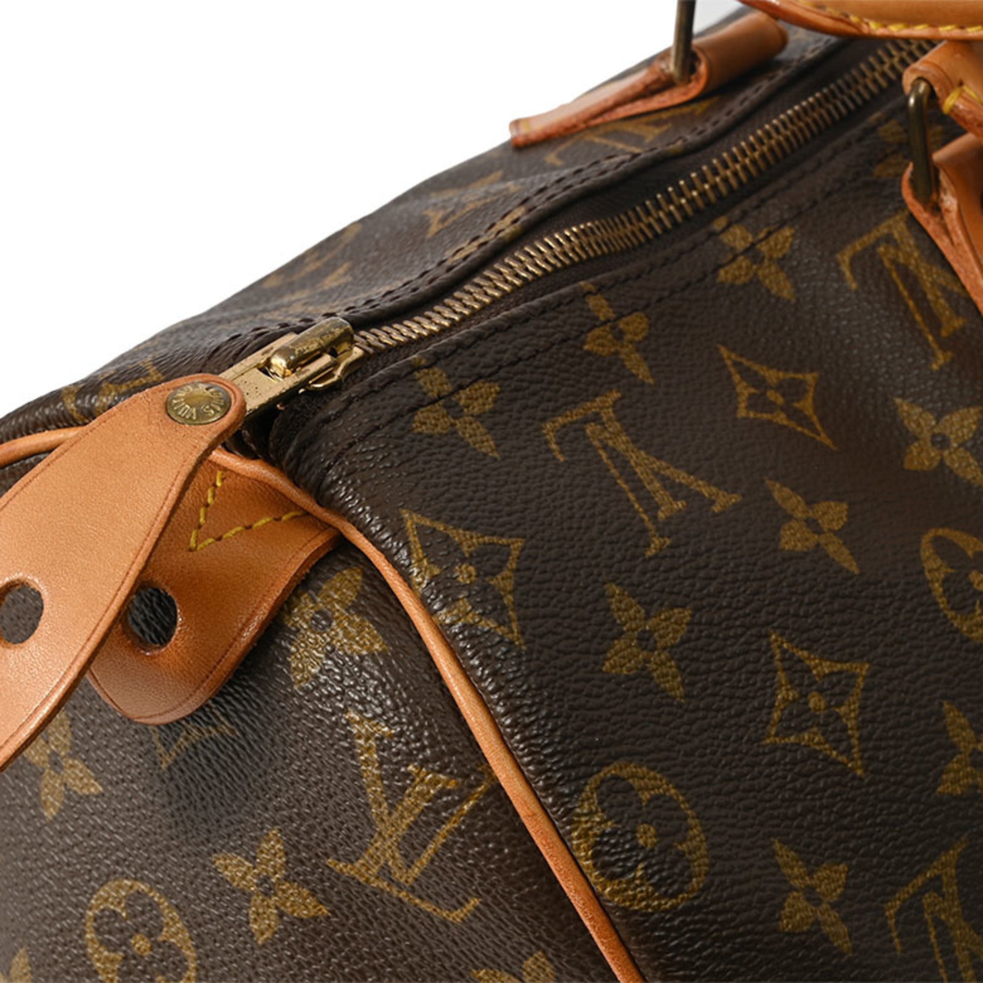 Louis Vuitton Brown Monogram Monogram Canvas Boston Bag