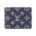 Louis Vuitton Blue Navy Leather Wallet