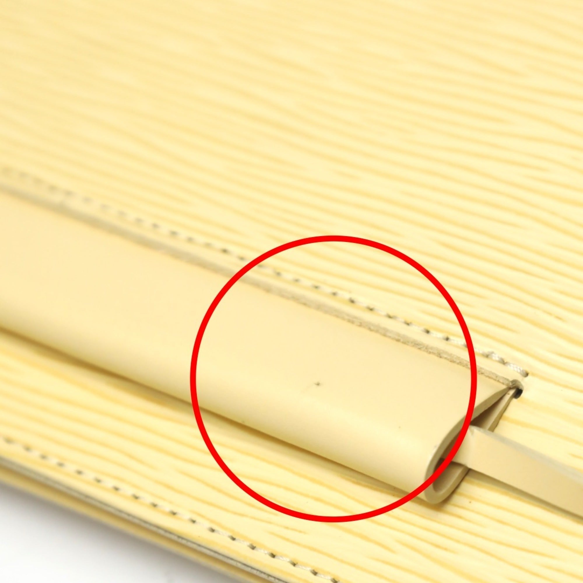 Louis Vuitton Yellow Epi Leather Shoulder Bag