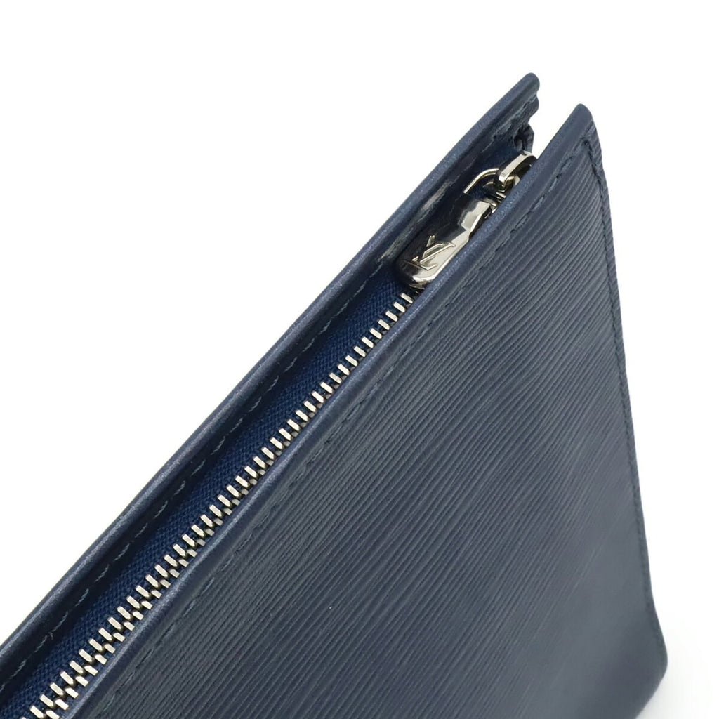 Louis Vuitton Navy Epi Leather Pouch