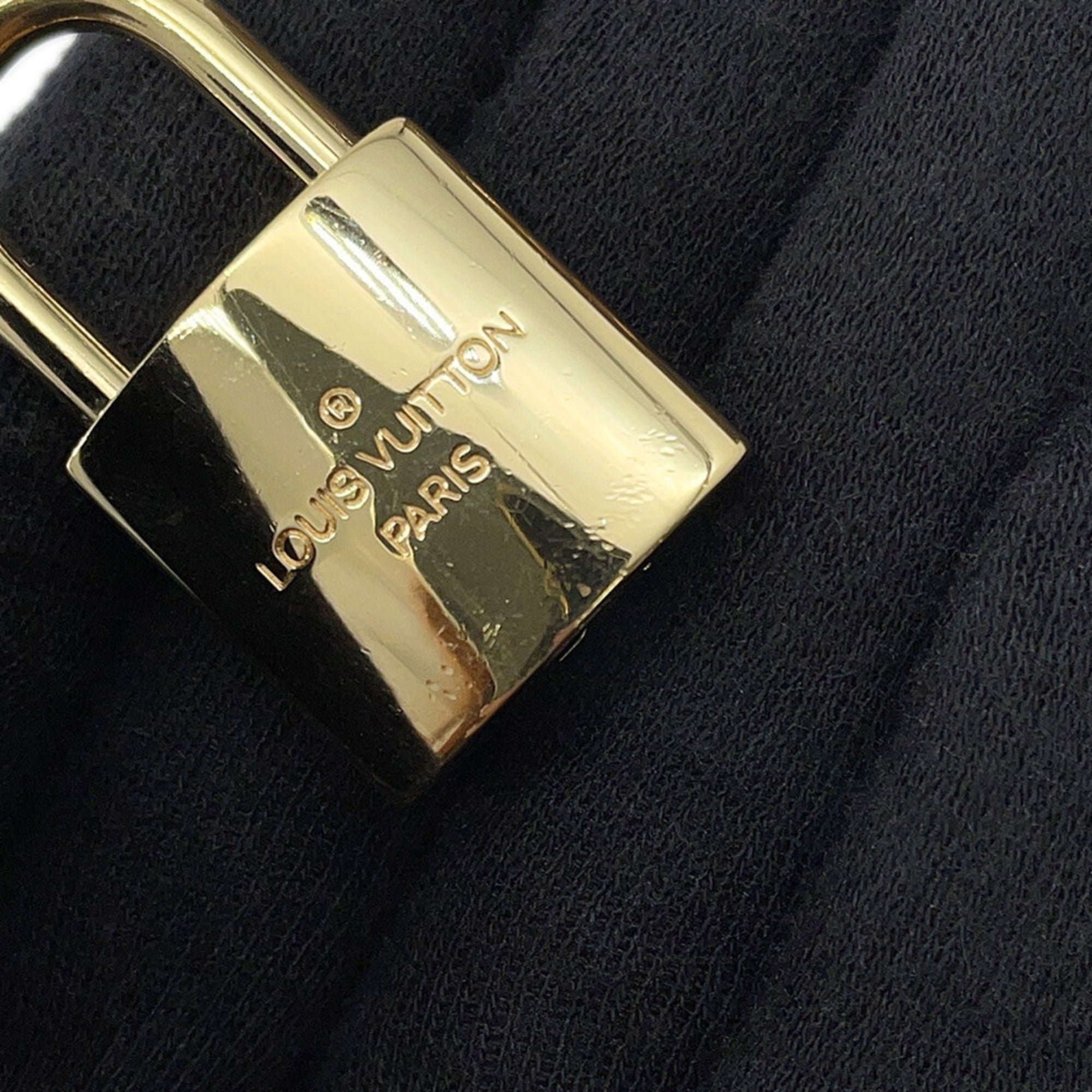 Louis Vuitton Noir Monogram Reverse Monogram Handbag