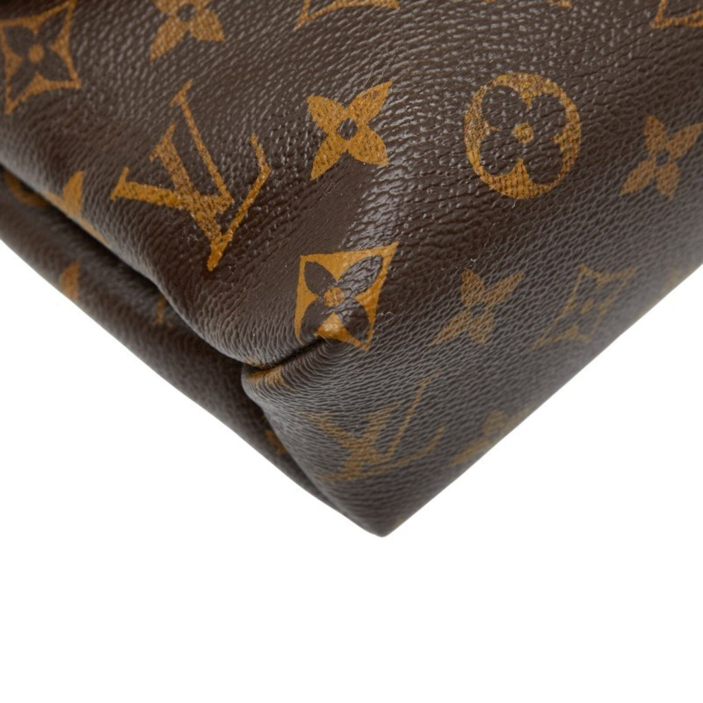 Louis Vuitton Brown Cerise Red Color Pvc Leather Shoulder Bag