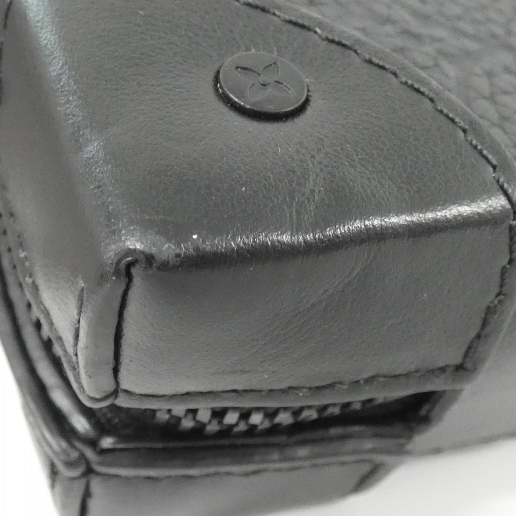 Louis Vuitton Taurillon Black Leather Shoulder Bag