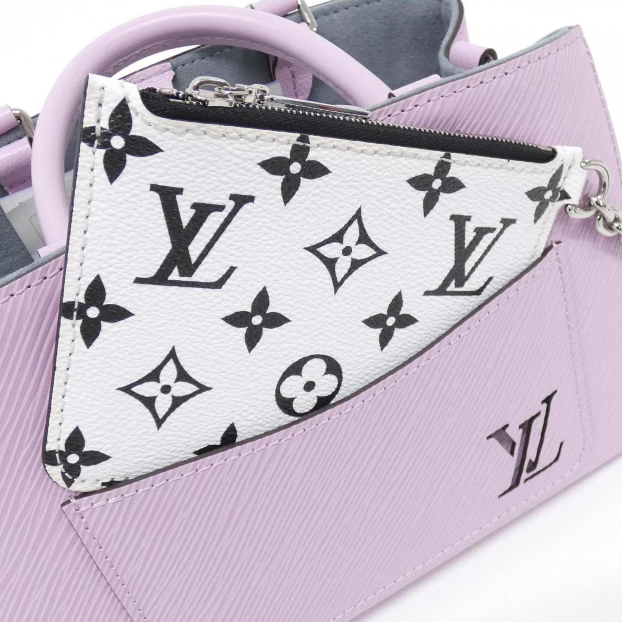Louis Vuitton Epi Rose Leather Handbag