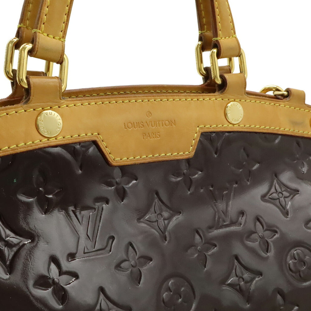 Louis Vuitton Amarante Monogram Vernis Handbag Shoulder Bag Tote Bag