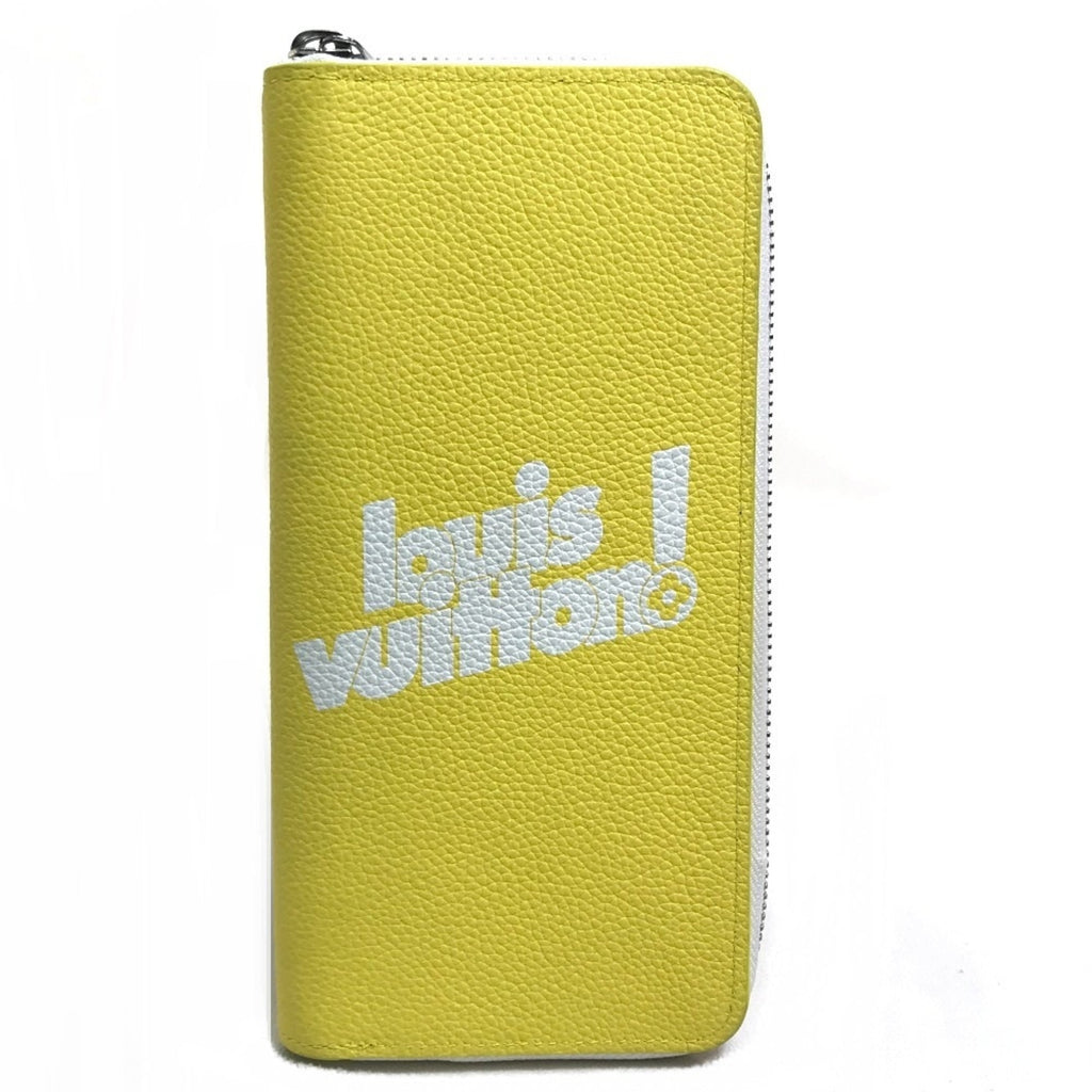 Louis Vuitton Yellow Leather Long Wallet