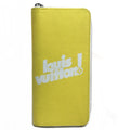 Louis Vuitton Yellow Leather Long Wallet