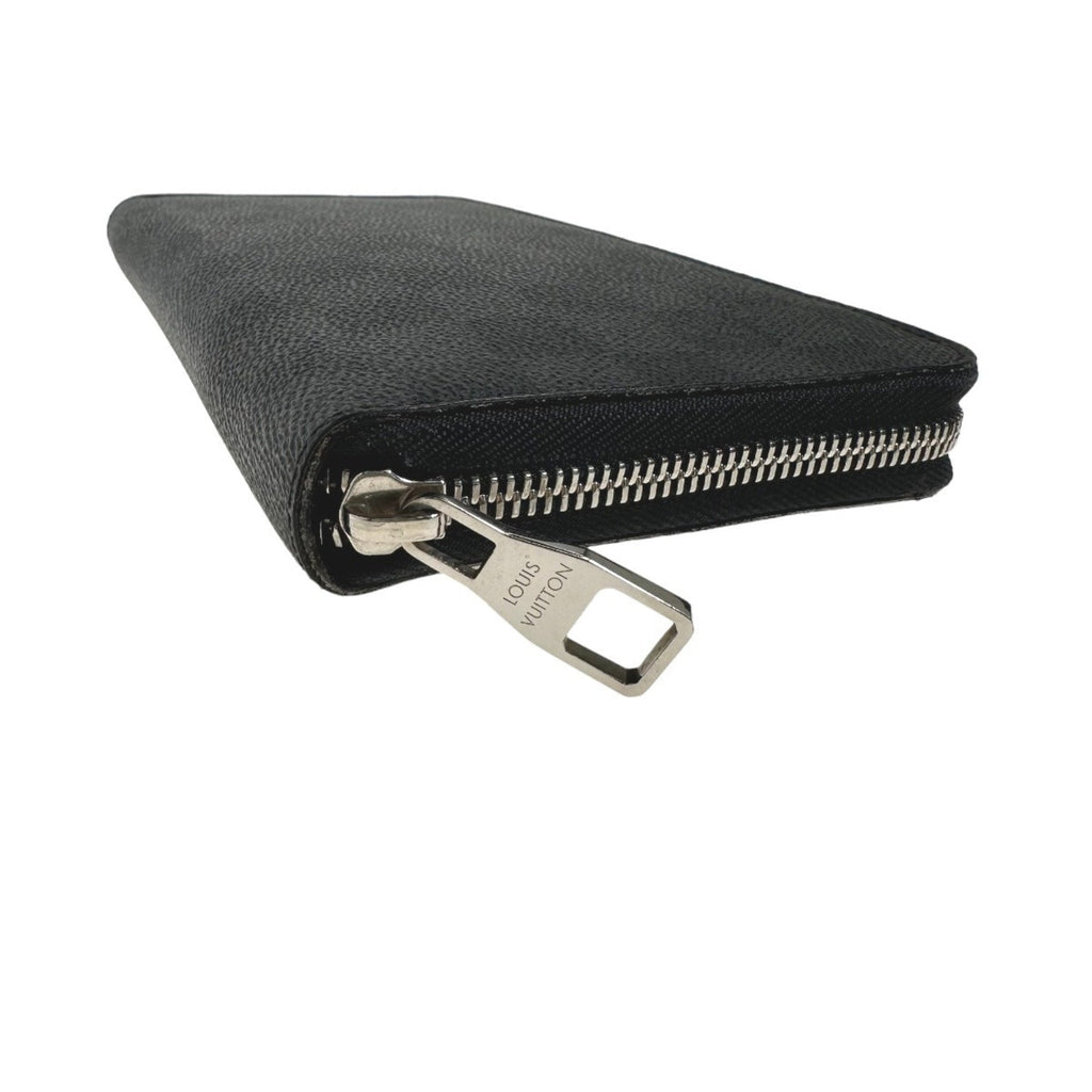 Louis Vuitton Black Damier Graphite Long Wallet