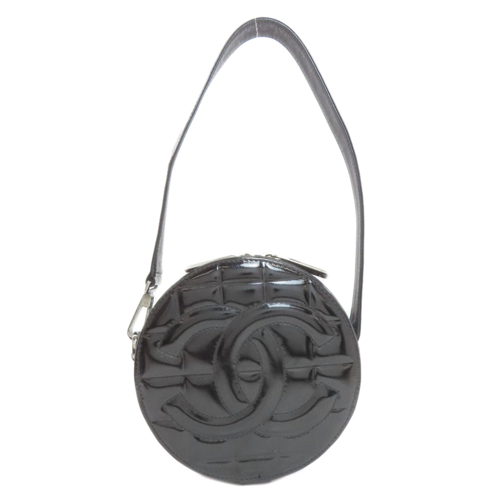 Chanel Black Leather Shoulder Bag