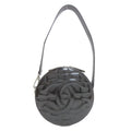 Chanel Black Leather Shoulder Bag
