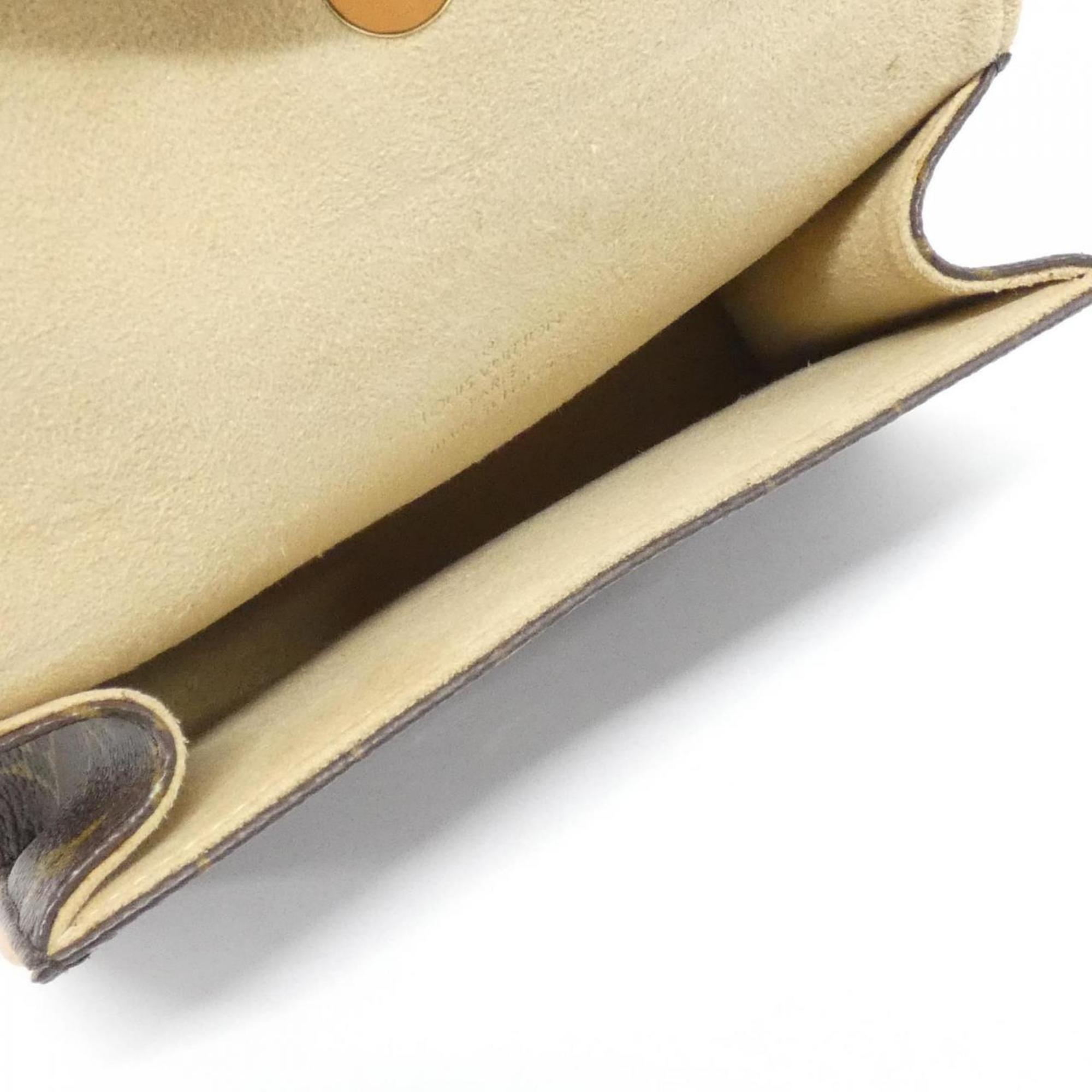 Louis Vuitton Brown Coated Canvas Fanny Pack Pochette