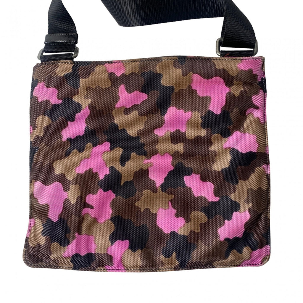 Prada Multi-Color Canvas Pochette Shoulder Bag
