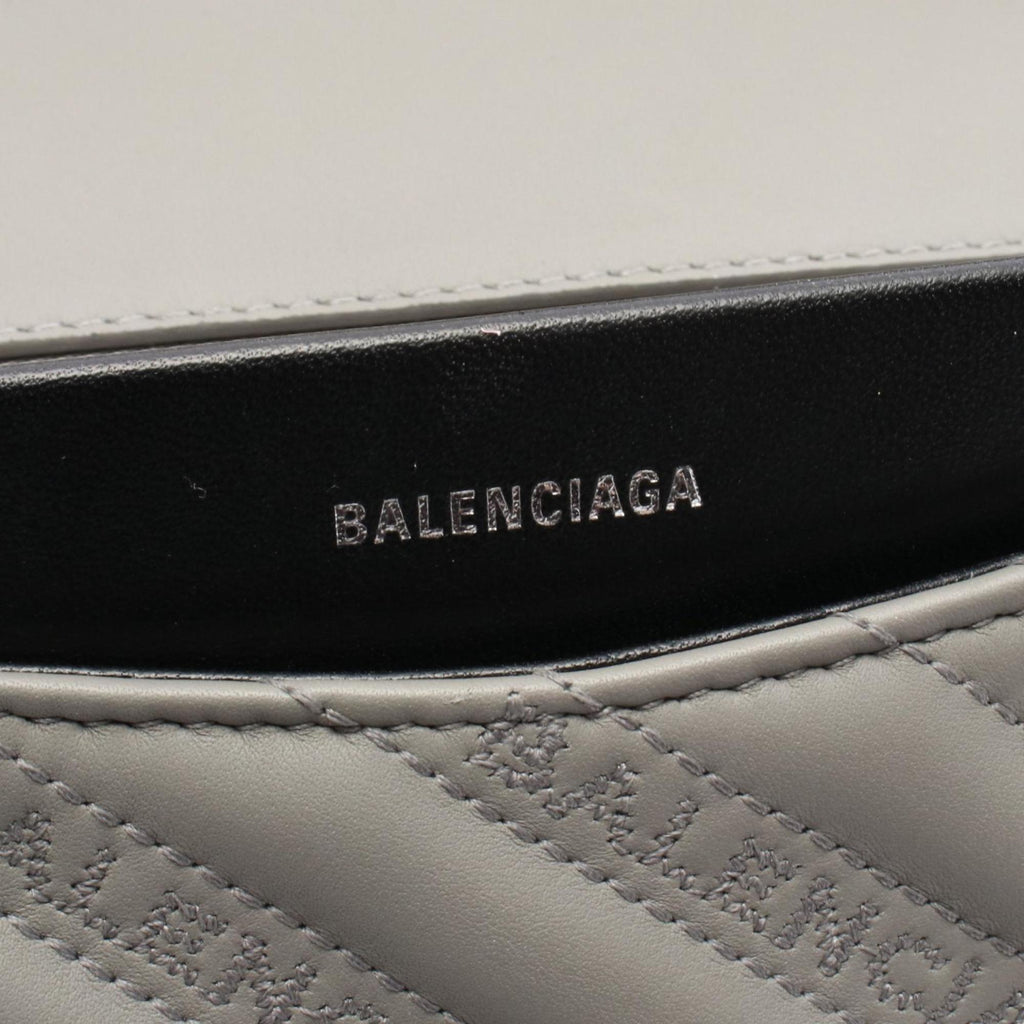 Balenciaga Gray Leather Shoulder