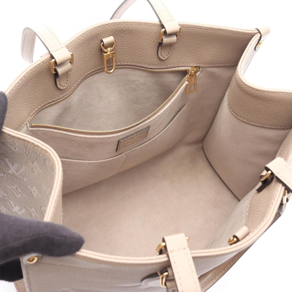 Louis Vuitton Beige Tourterelle Monogram Empreinte Tote Bag