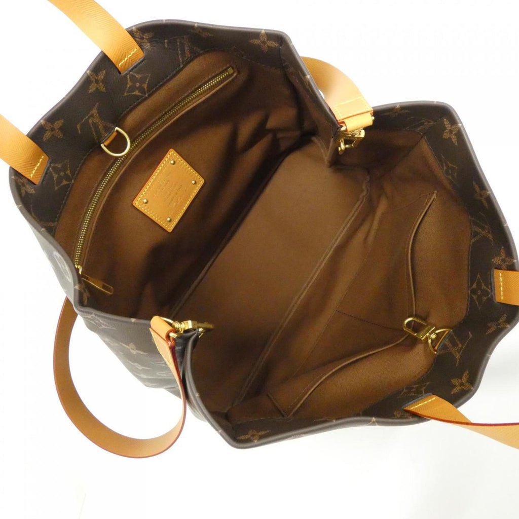 Louis Vuitton Monogram Marron Leather Handbag