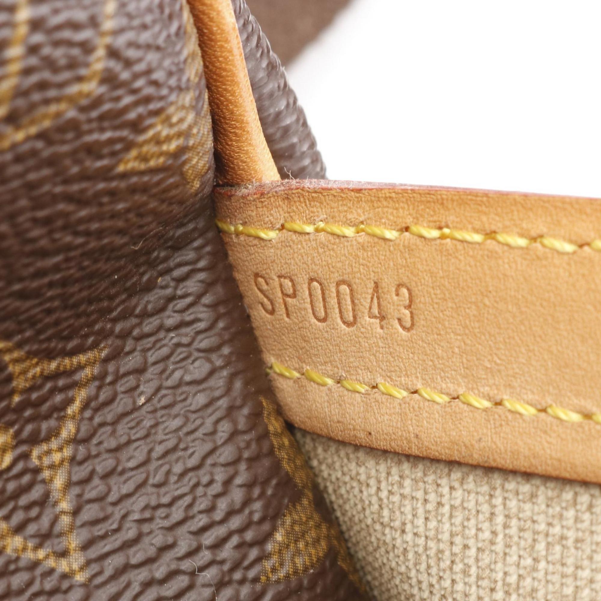 Louis Vuitton Brown Monogram Coated Canvas Shoulder Bag