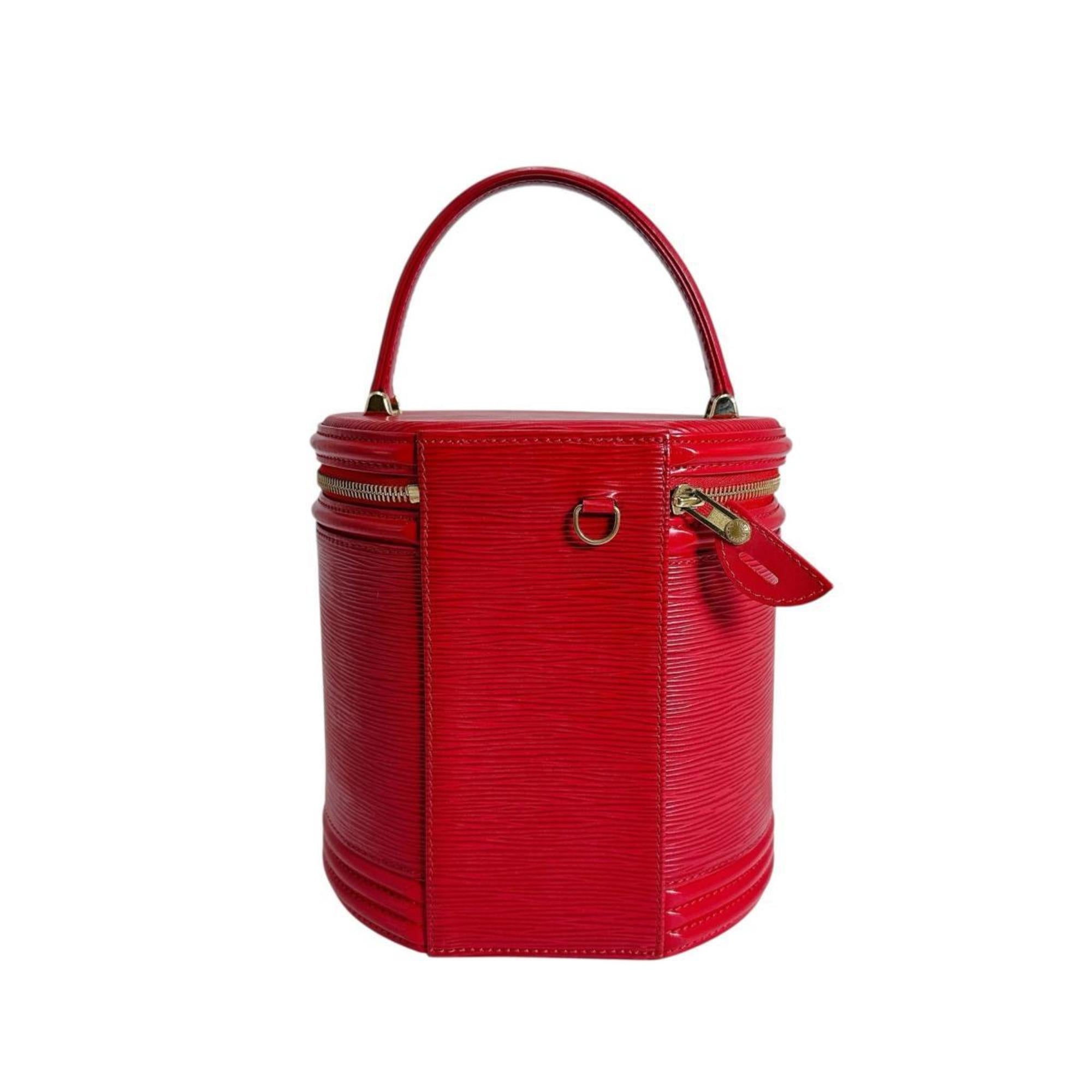 Louis Vuitton Epi Red Color Epi Leather Handbag