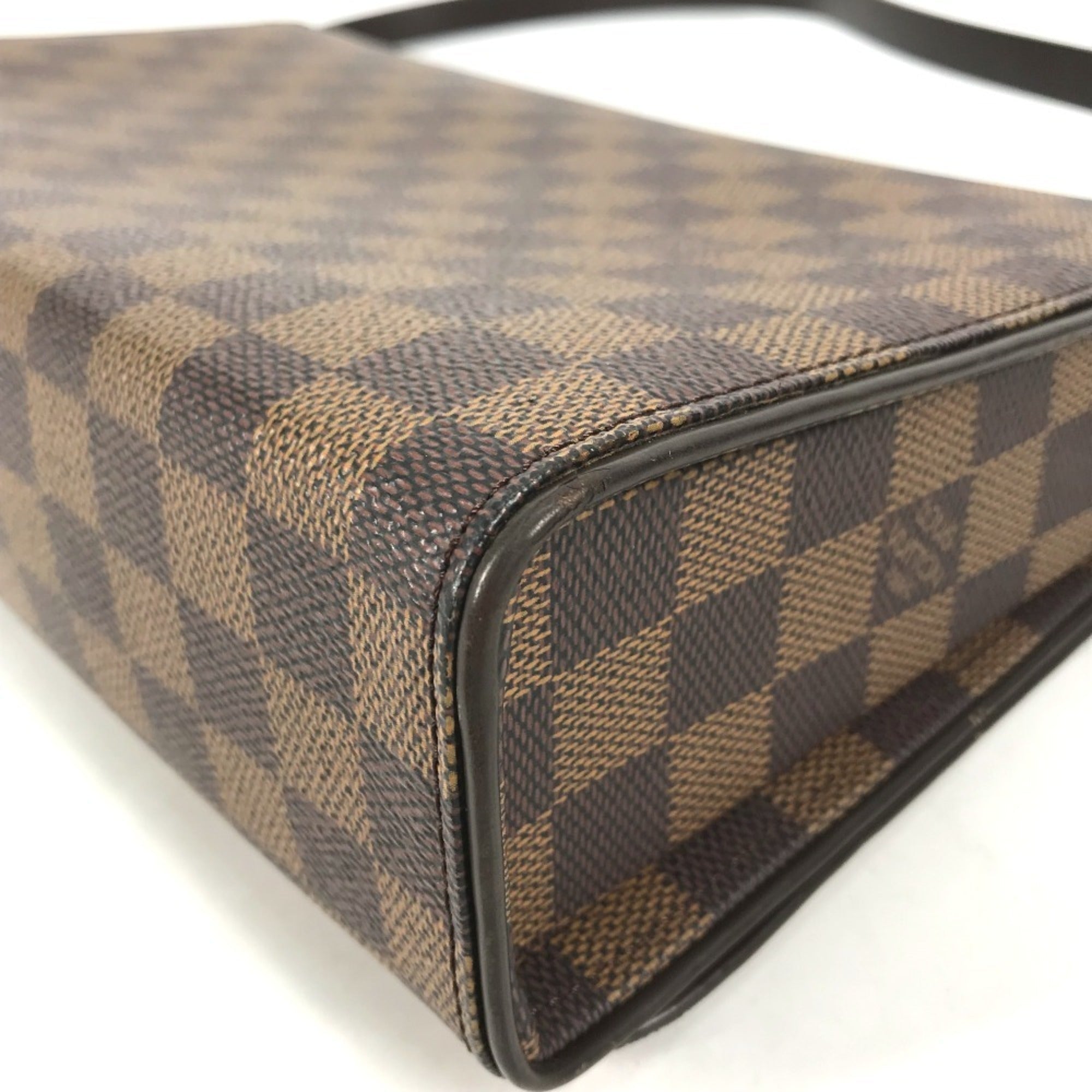 Louis Vuitton Brown Ebene Damier Canvas Shoulder Bag