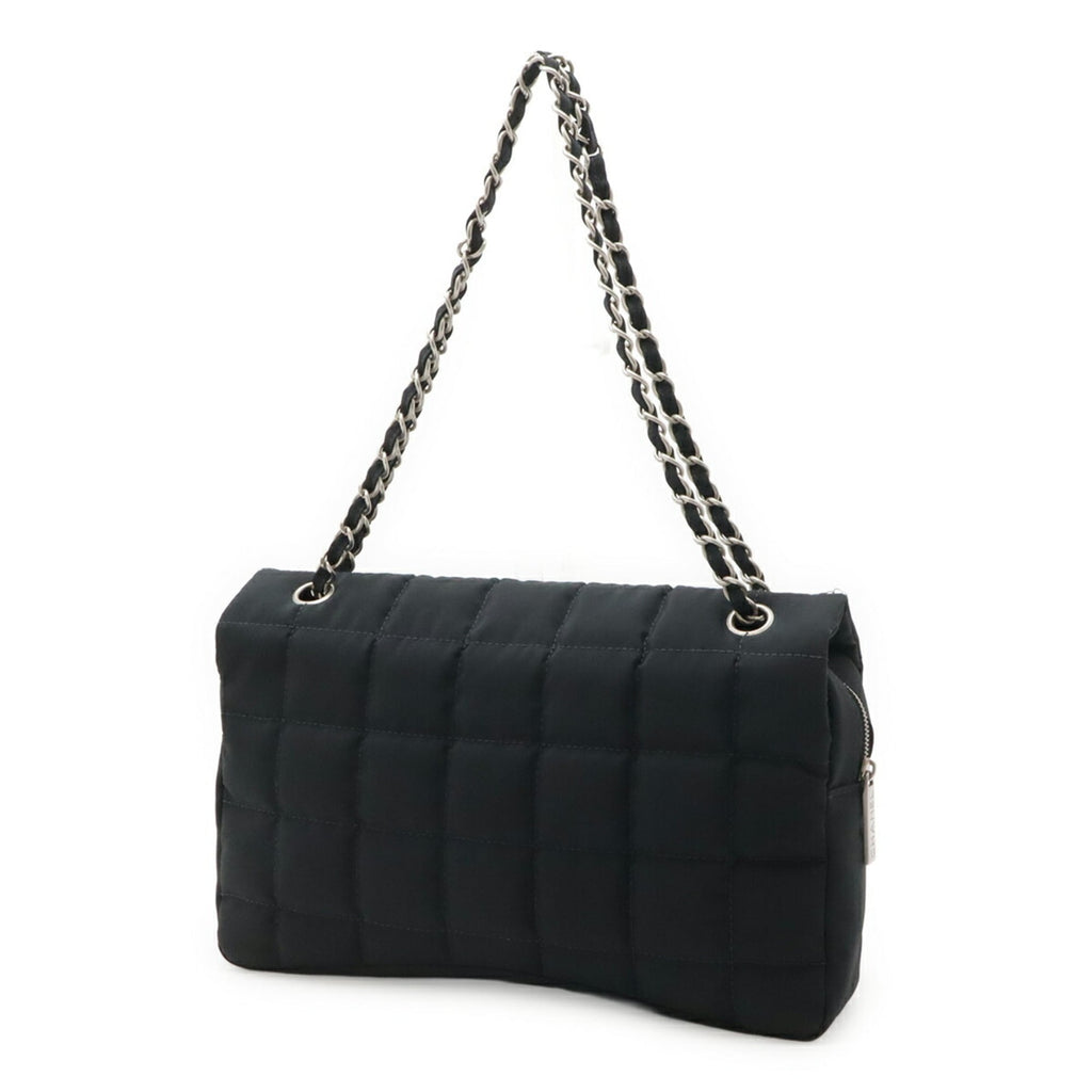 Chanel Black Nylon Shoulder Bag