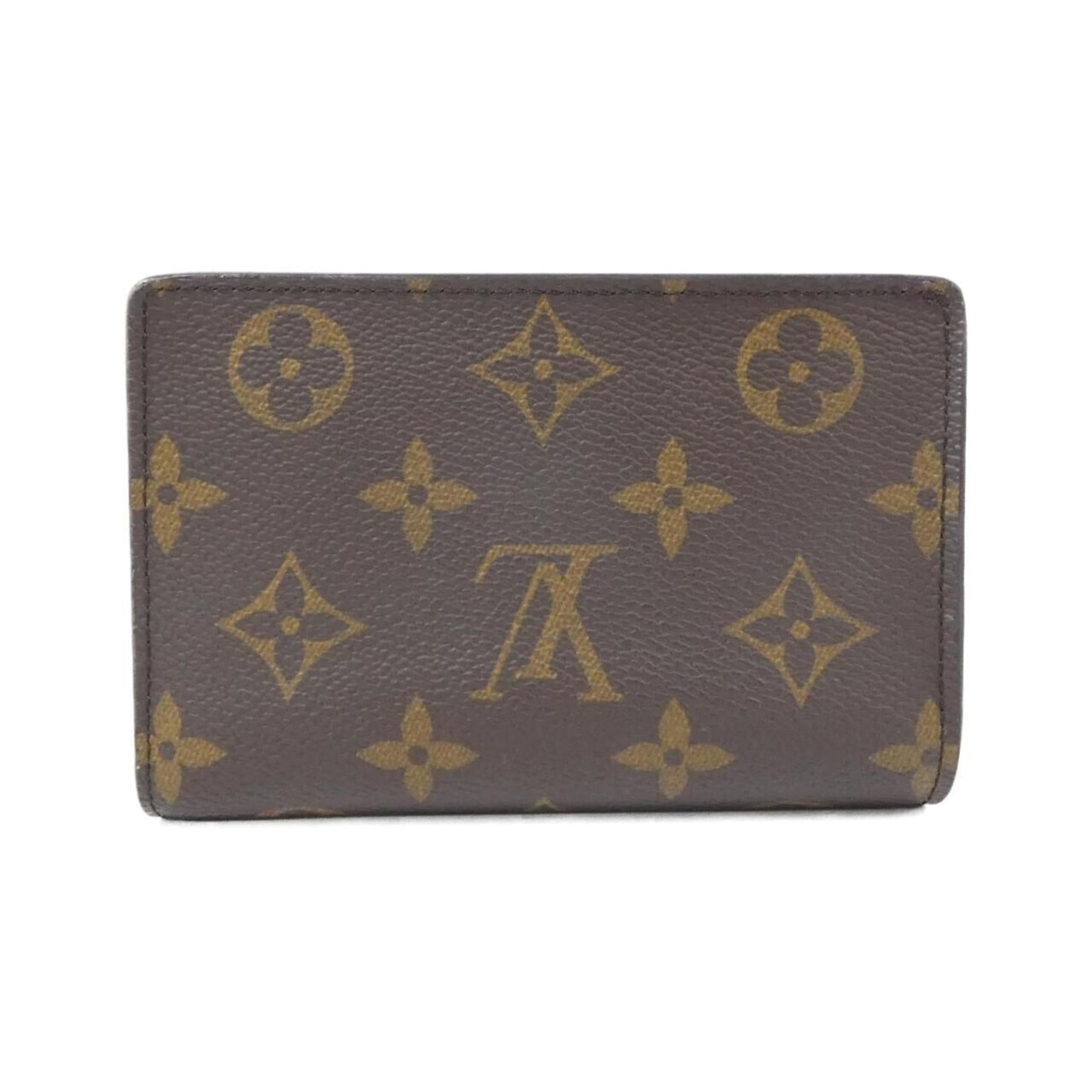 Louis Vuitton Monogram Reverse Marron Coated Canvas Wallet