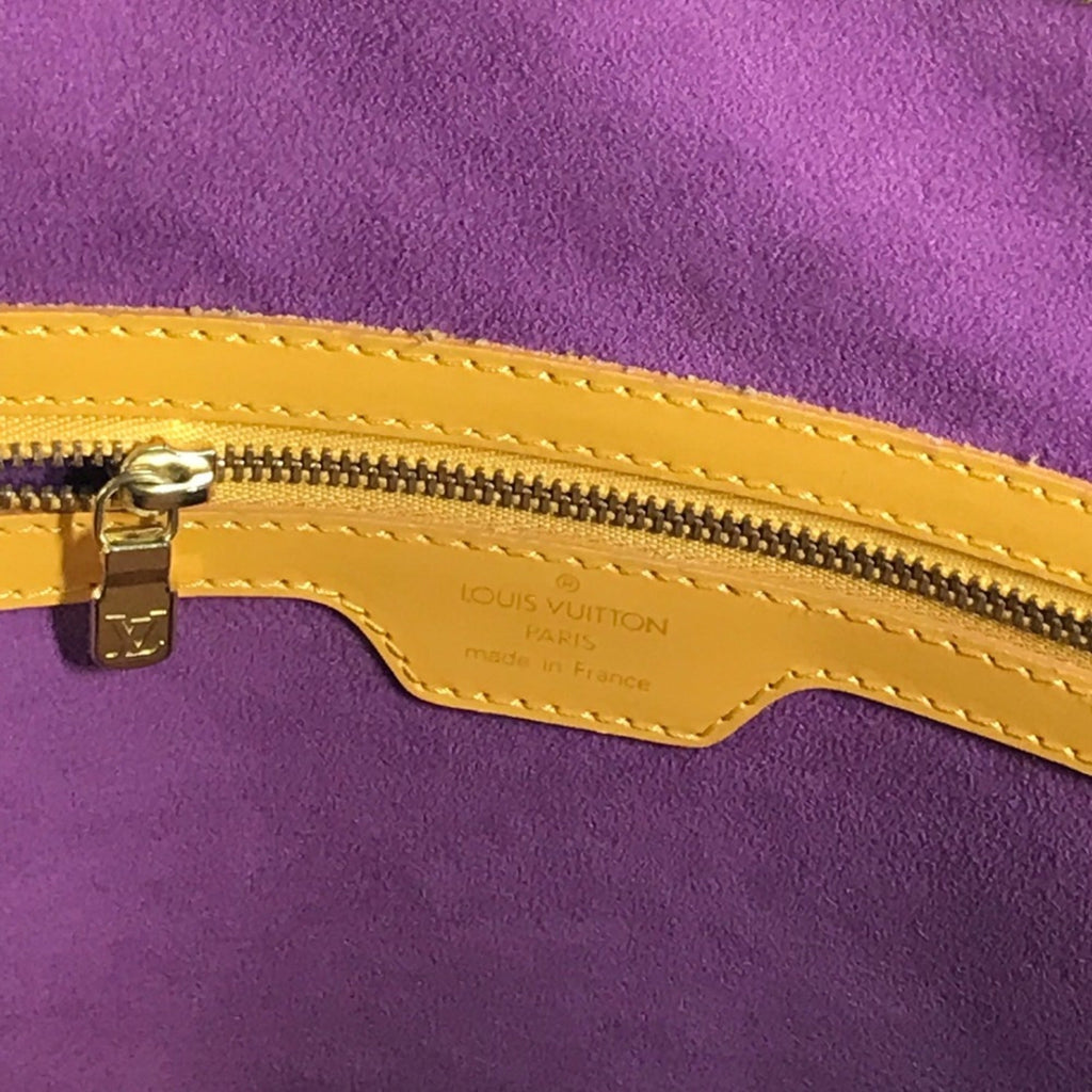 Louis Vuitton Galle Yellow Epi Leather Shoulder Bag