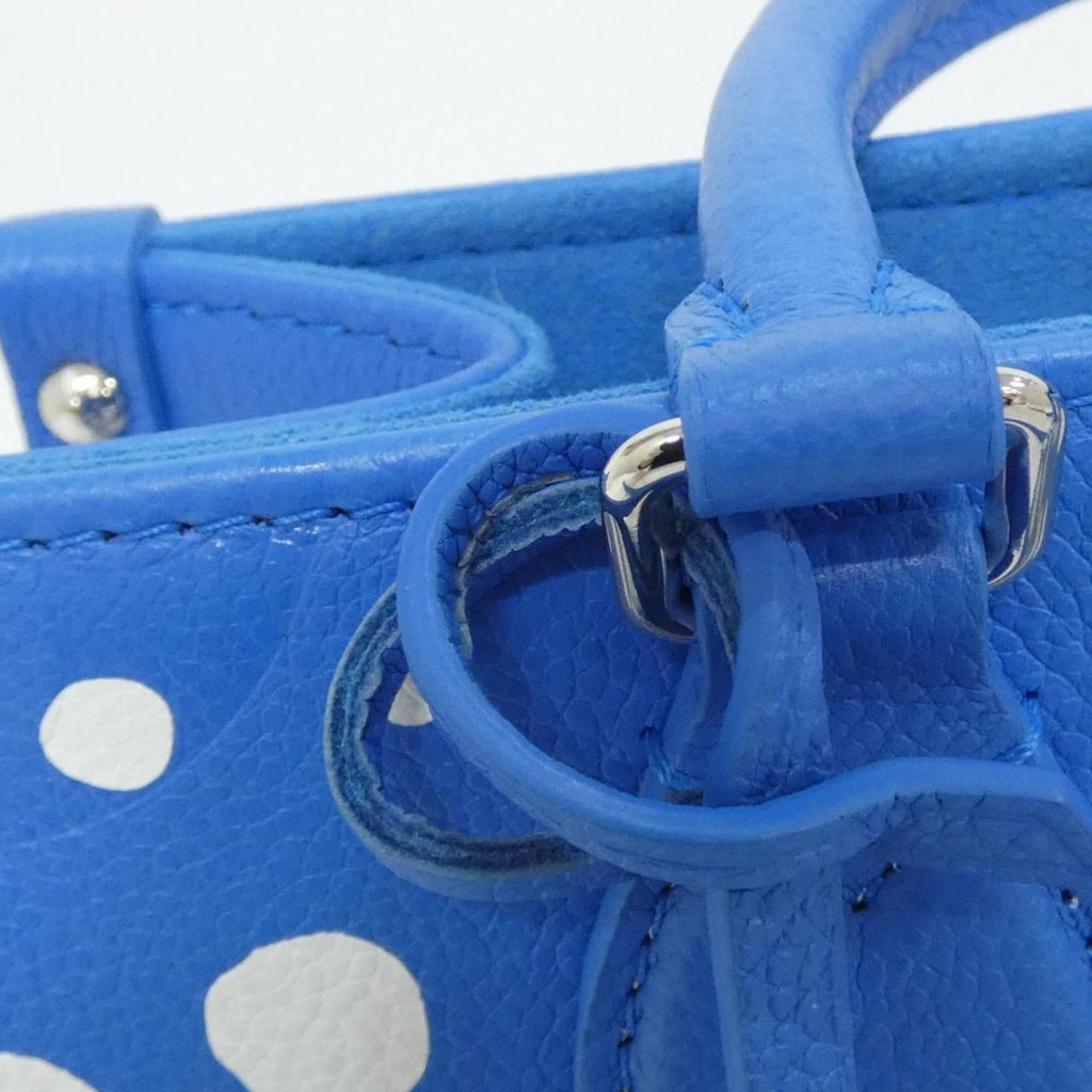 Louis Vuitton Monogram Empreinte Blanc Blue Leather Handbag