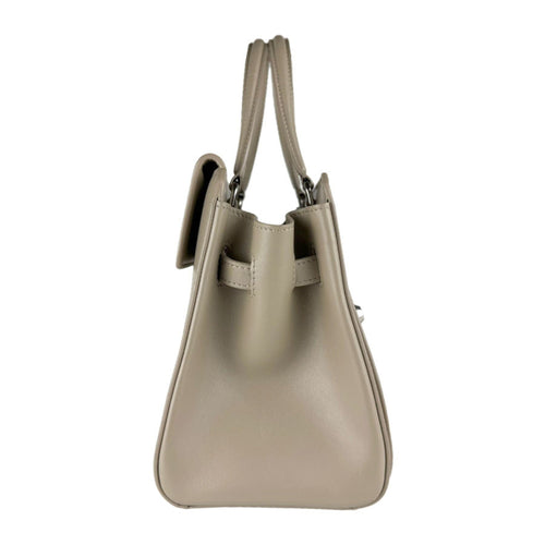 Balenciaga Grayish Leather Handbag Shoulder Bag Tote