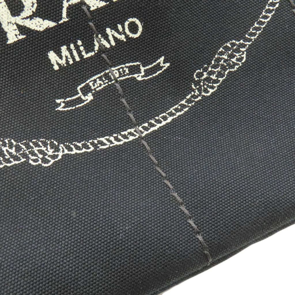 Prada Black Canvas Handbag