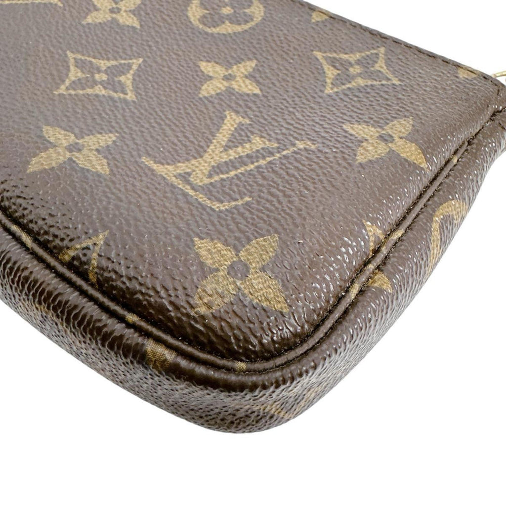 Louis Vuitton Brown Monogram Monogram Handbag Pochette Pouch