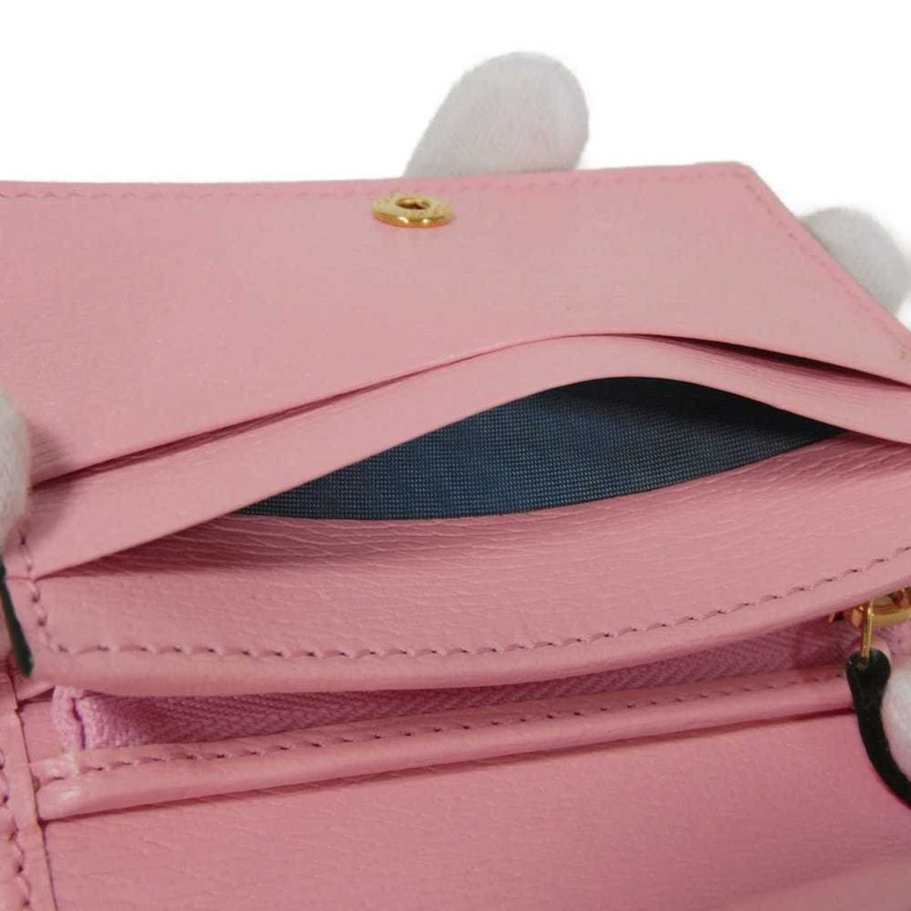 Gucci Light Pink Pink Leather Wallet (Bi-Fold) (Pre-Owned)