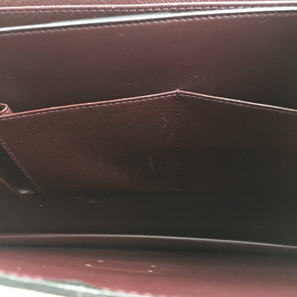 Louis Vuitton Brown Leather Briefcase