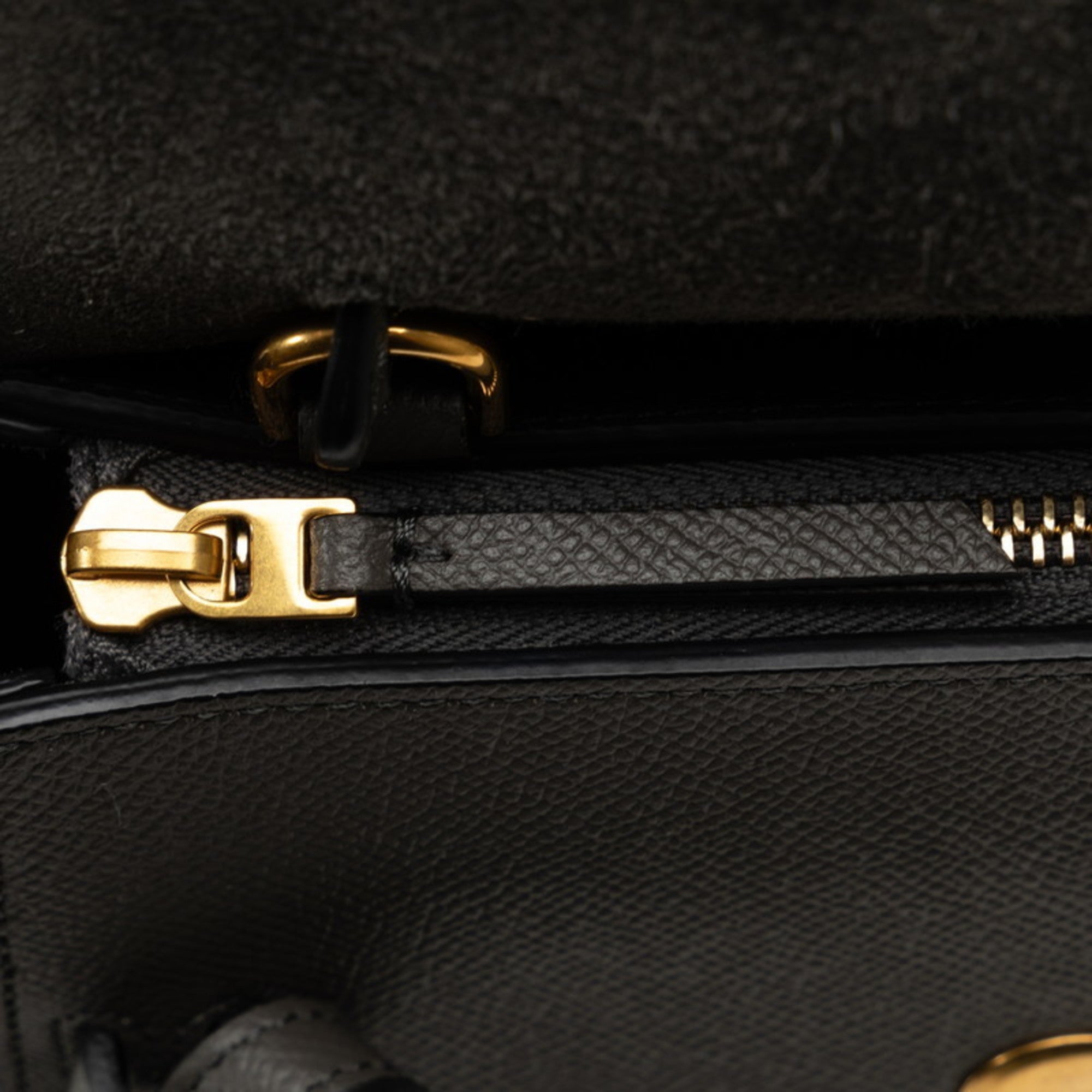 Celine Gray Leather Handbag Shoulder Bag