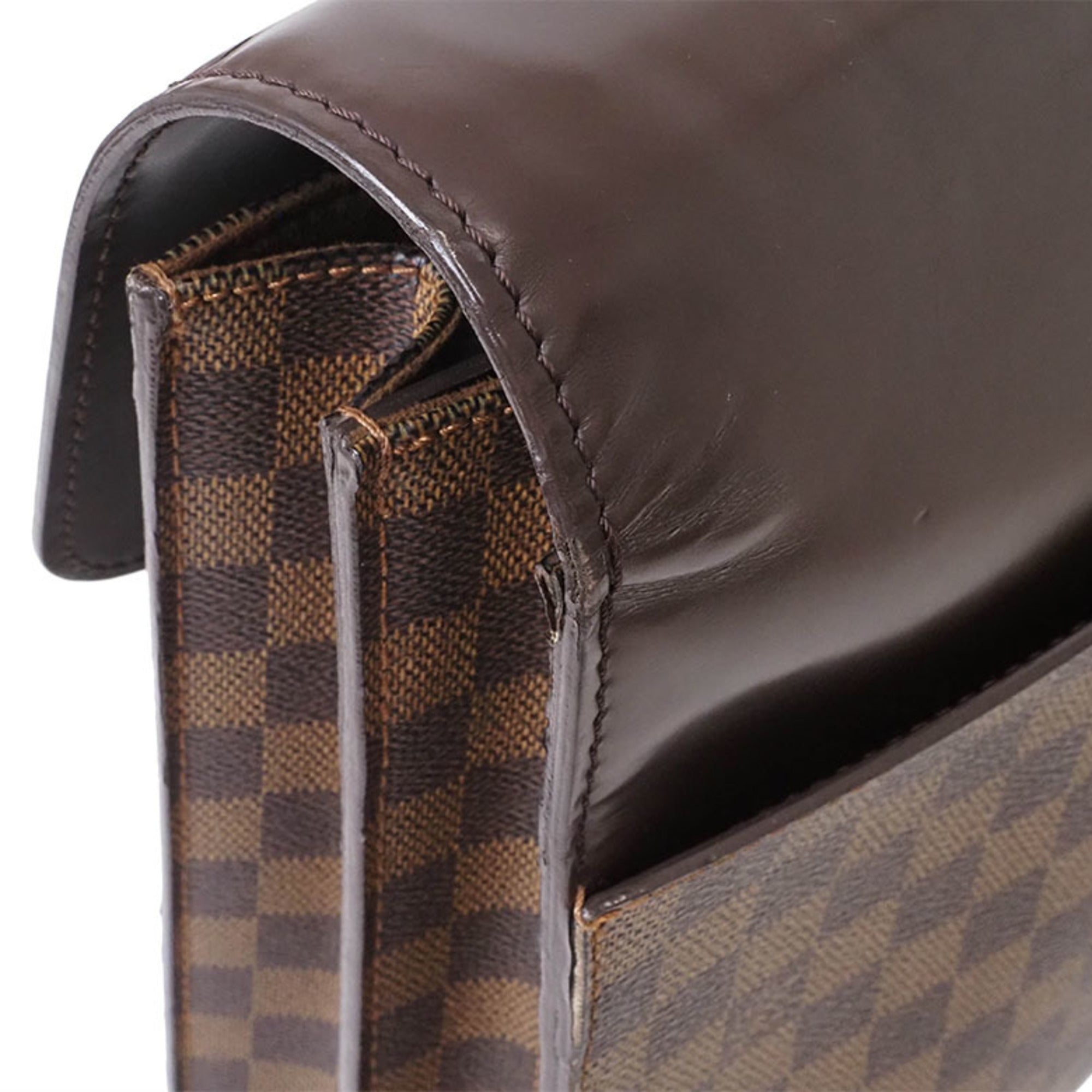 Louis Vuitton Damier Damier Canvas Ebene Handbag